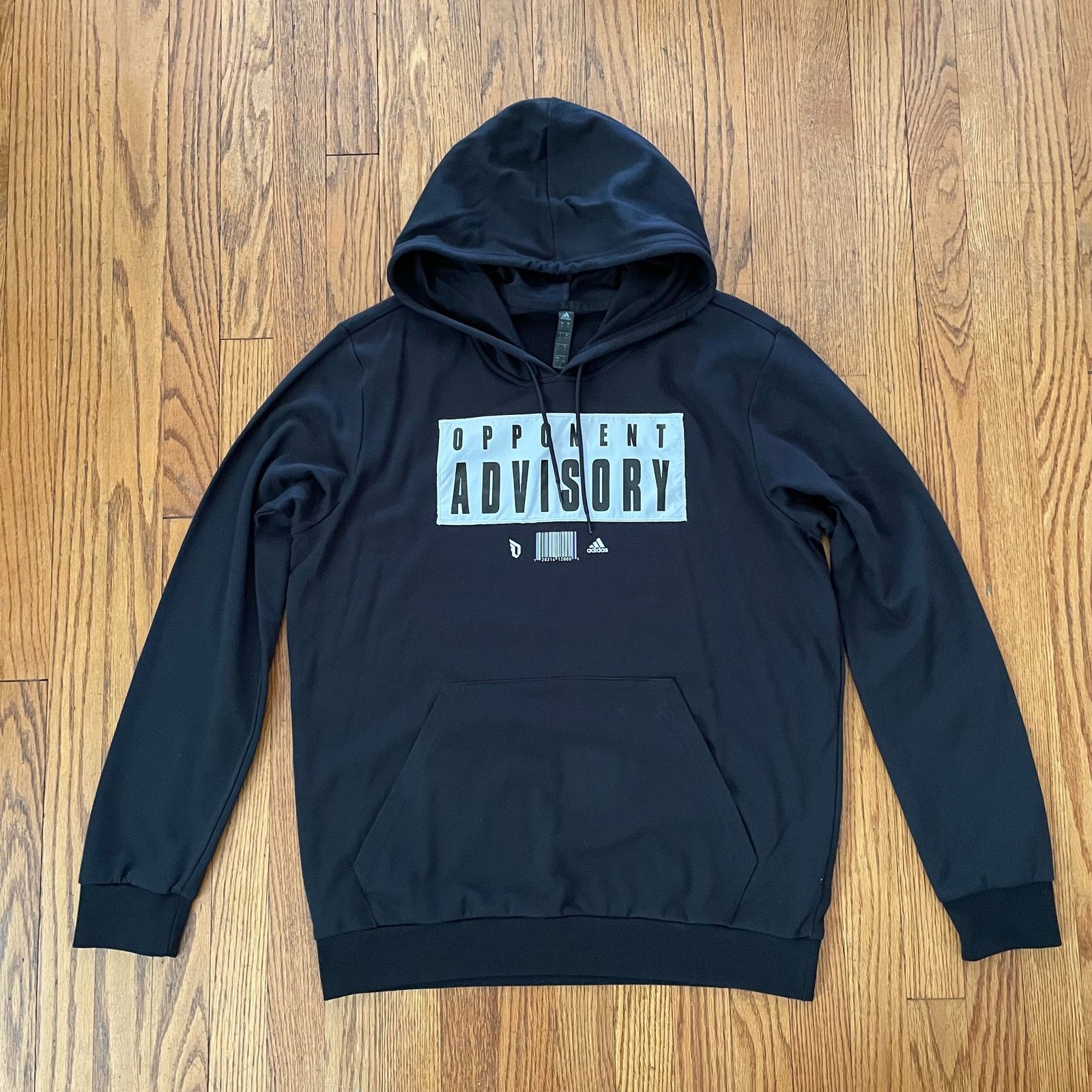 Adidas adidas Originals Dame Opponent Advisory Hoodie Black Men's L Size US L / EU 52-54 / 3 - 3 Thumbnail