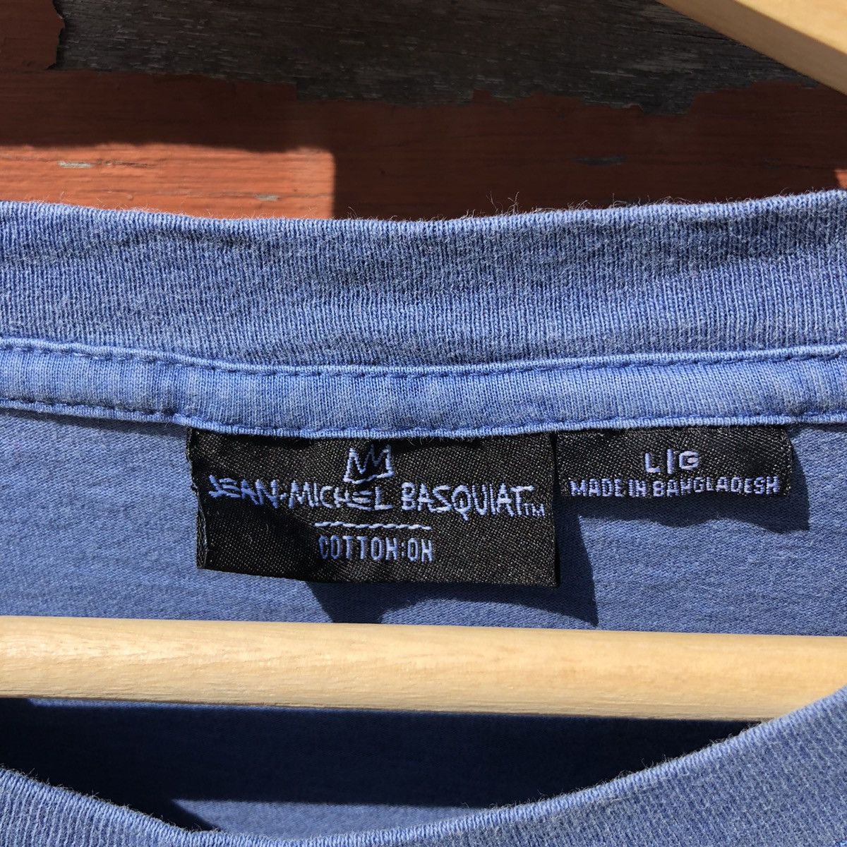 Vintage 💢Rare💢 JEAN MICHEL BASQUIAT Streetwear Over Saiz Tshirt Size US L / EU 52-54 / 3 - 8 Thumbnail