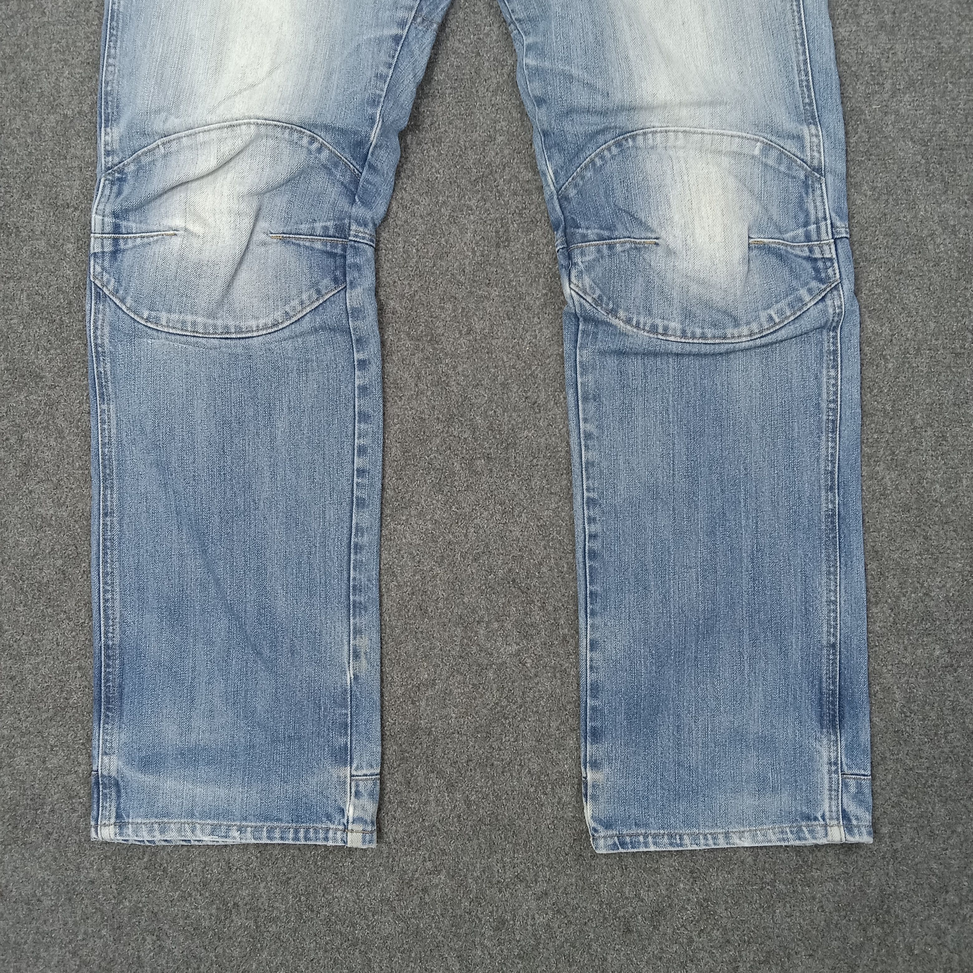 G-Star G-Star Raw Japanese Brand Bikers Style Denim Jeans C244N21 Size US 34 / EU 50 - 5 Thumbnail