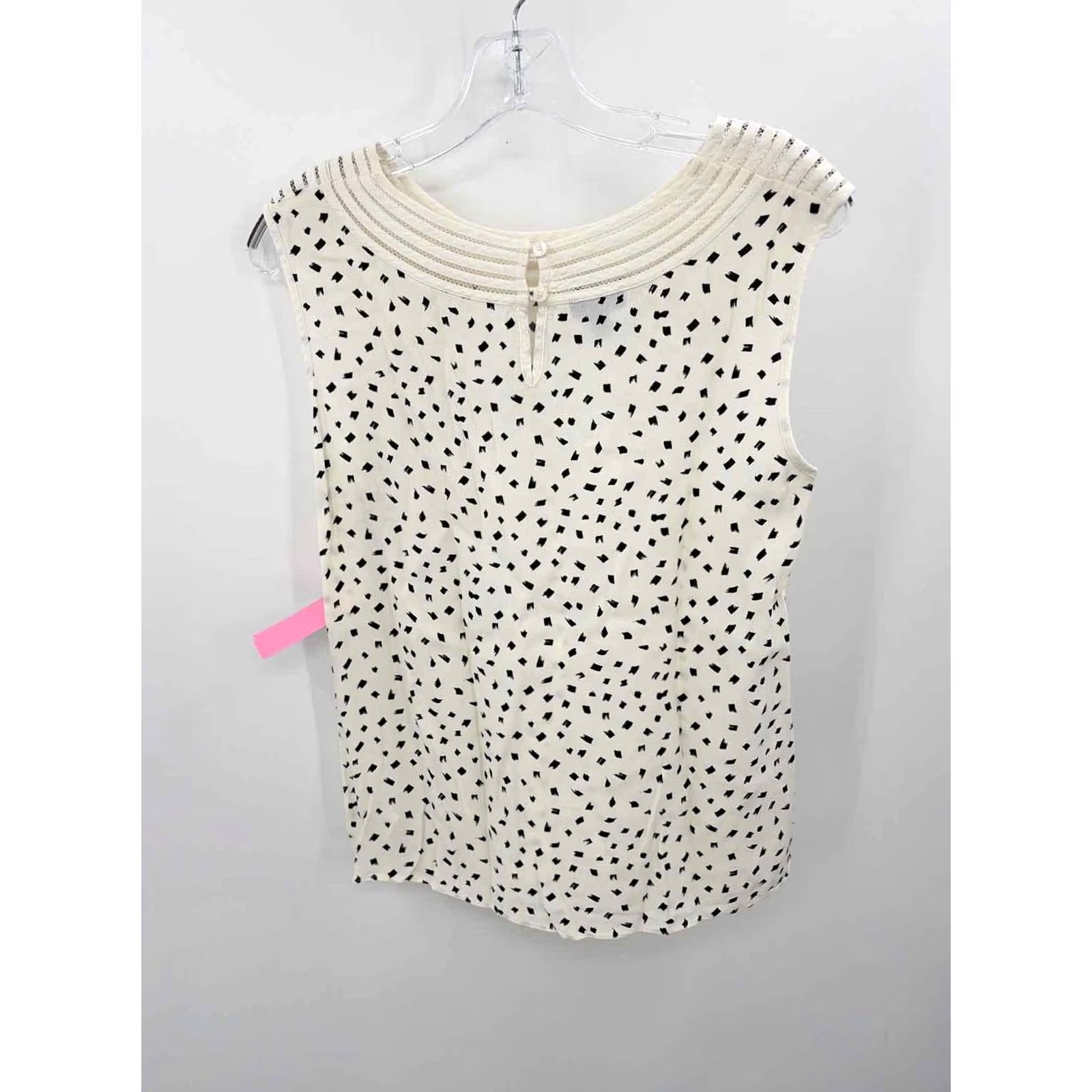 Talbots Talbots White Size 12 Printed Tank Top Size XL / US 12-14 / IT 48-50 - 2 Thumbnail