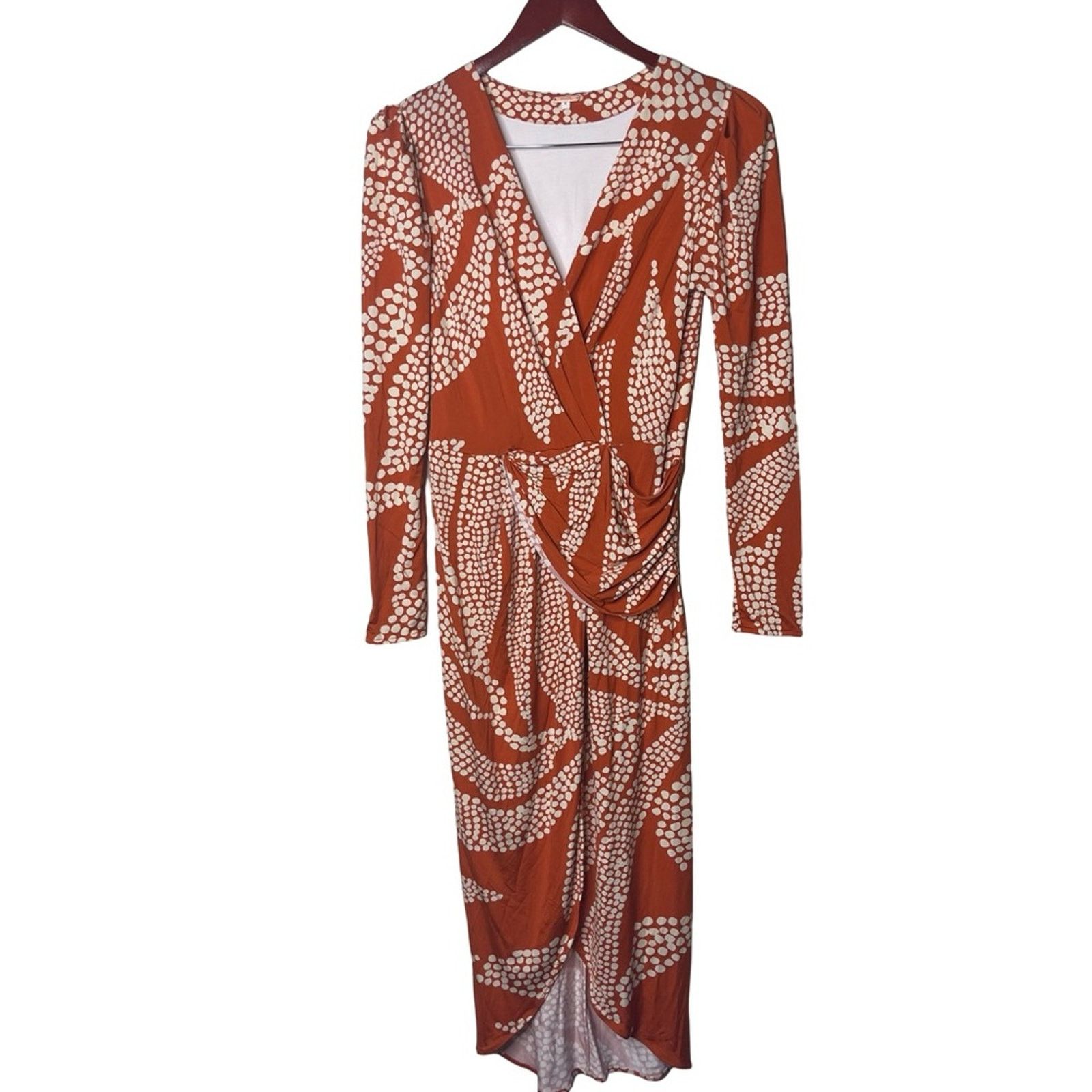 Other Johanna Ortiz Spice Market Hunter Midi Dress in Orange sz 4 Size S / US 4 / IT 40 - 3 Thumbnail