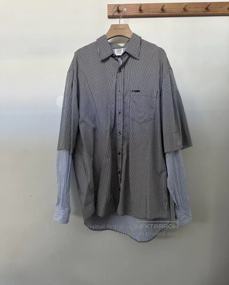 Vetements Vetements Asymmetrical Hem Blouse Size US S / EU 44-46 / 1 - 1 Thumbnail