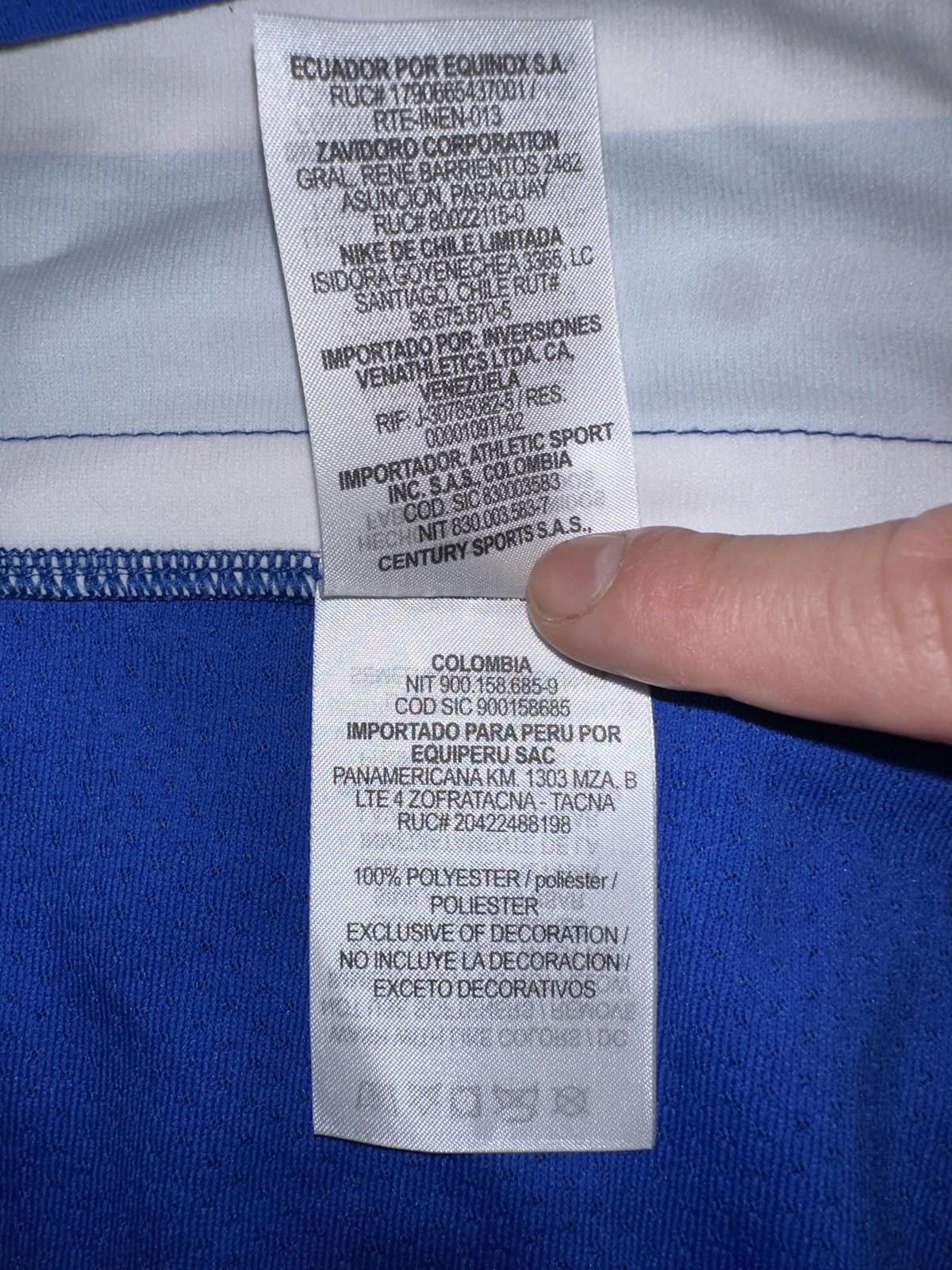 Nike Nike Men’s 2020 Olympic Basketball Dominicana Team Issue Blue Jersey Size US M / EU 48-50 / 2 - 9 Thumbnail