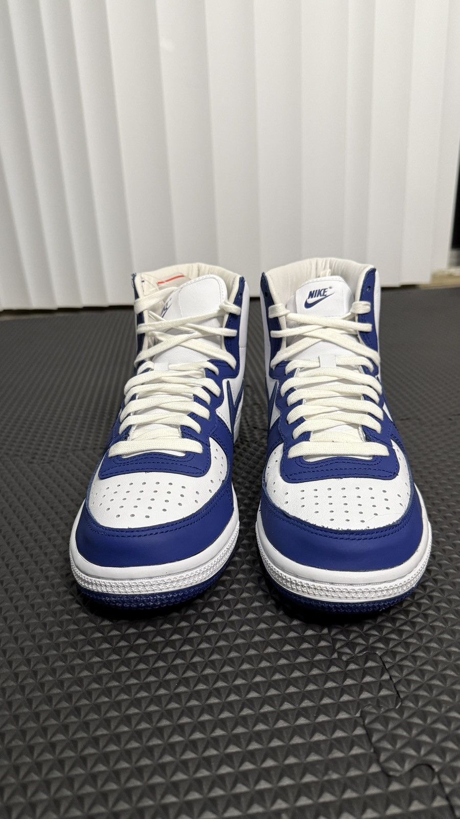 Comme des Garcons × Nike CDG × Nike Terminator High SP White / Royal Blue | 8m (NEW) Size US 8 / EU 41 - 3 Thumbnail