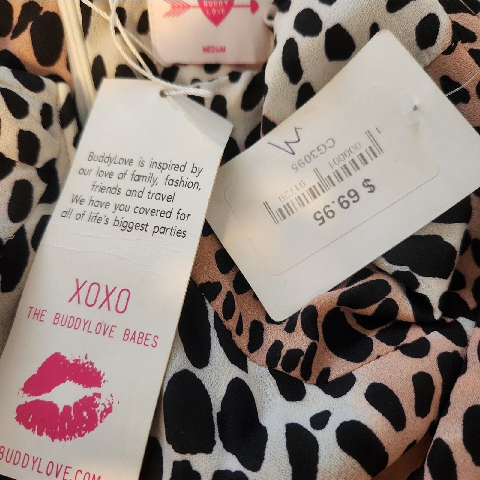 BuddyLove NWT Buddy Love CATE SLEEVELESS SKATER DRESS - CHEETAH Medium Size M / US 6-8 / IT 42-44 - 9 Thumbnail