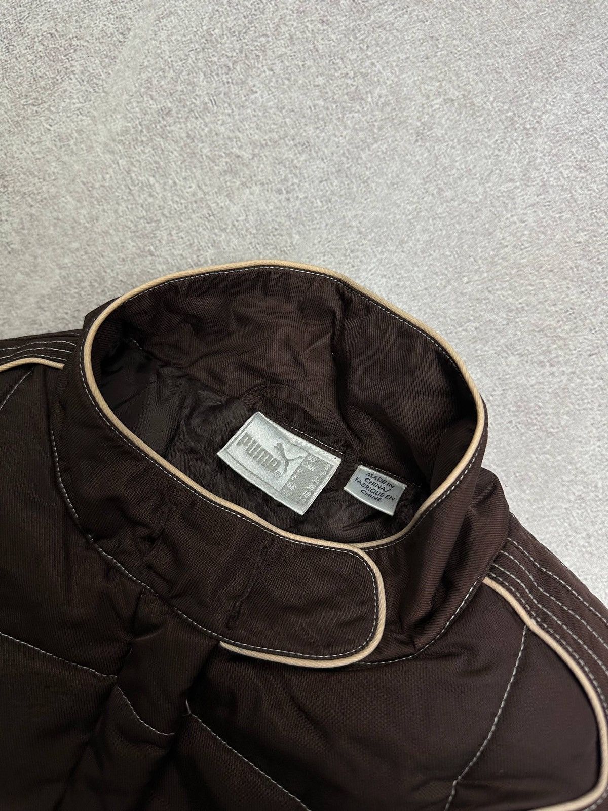 Puma Vintage Puma Racing Cafe Racer Moto Brown Jacket S Size S / US 4 / IT 40 - 4 Thumbnail