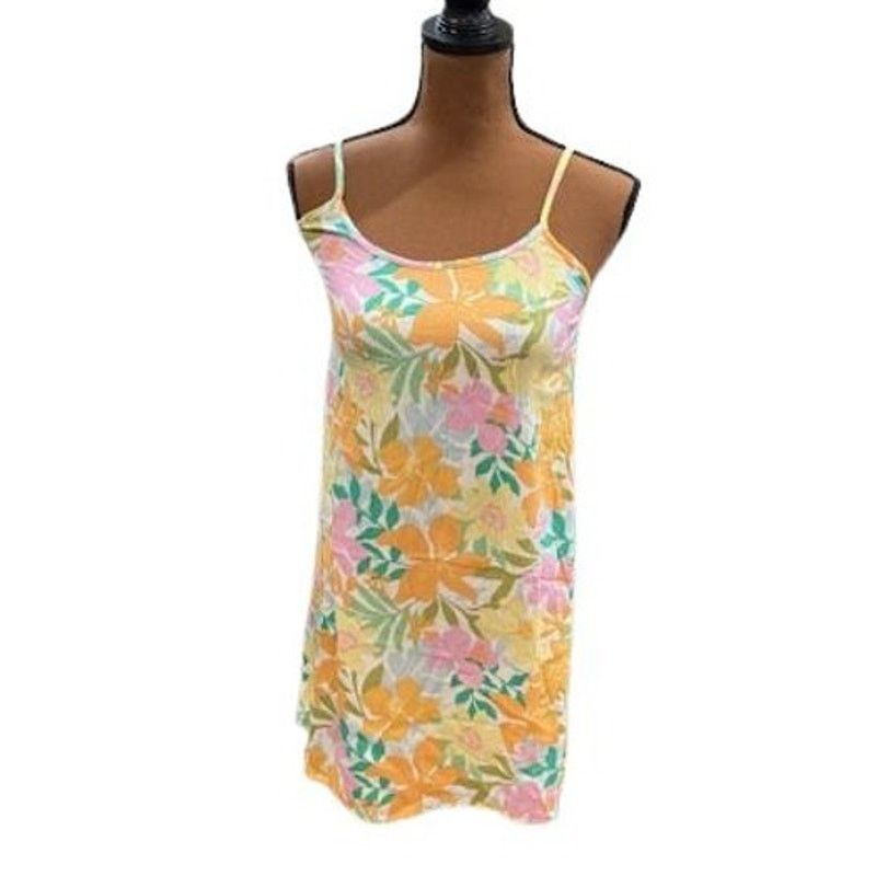 Billabong Billabong “Your Love” Floral Mini Slip Dress – NWT Size S / US 4 / IT 40 - 1 Thumbnail