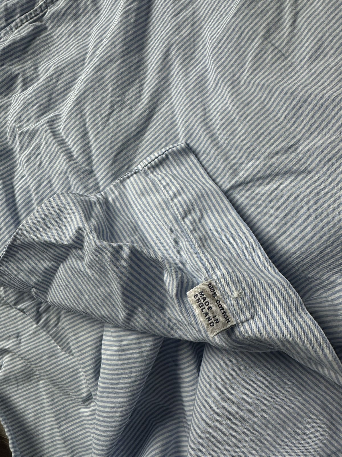 Drake's 🚨 DRAKE’S LUXURY SHIRT BUTTON OLD MONEY STRIPED LUXURY Size US M / EU 48-50 / 2 - 10 Thumbnail