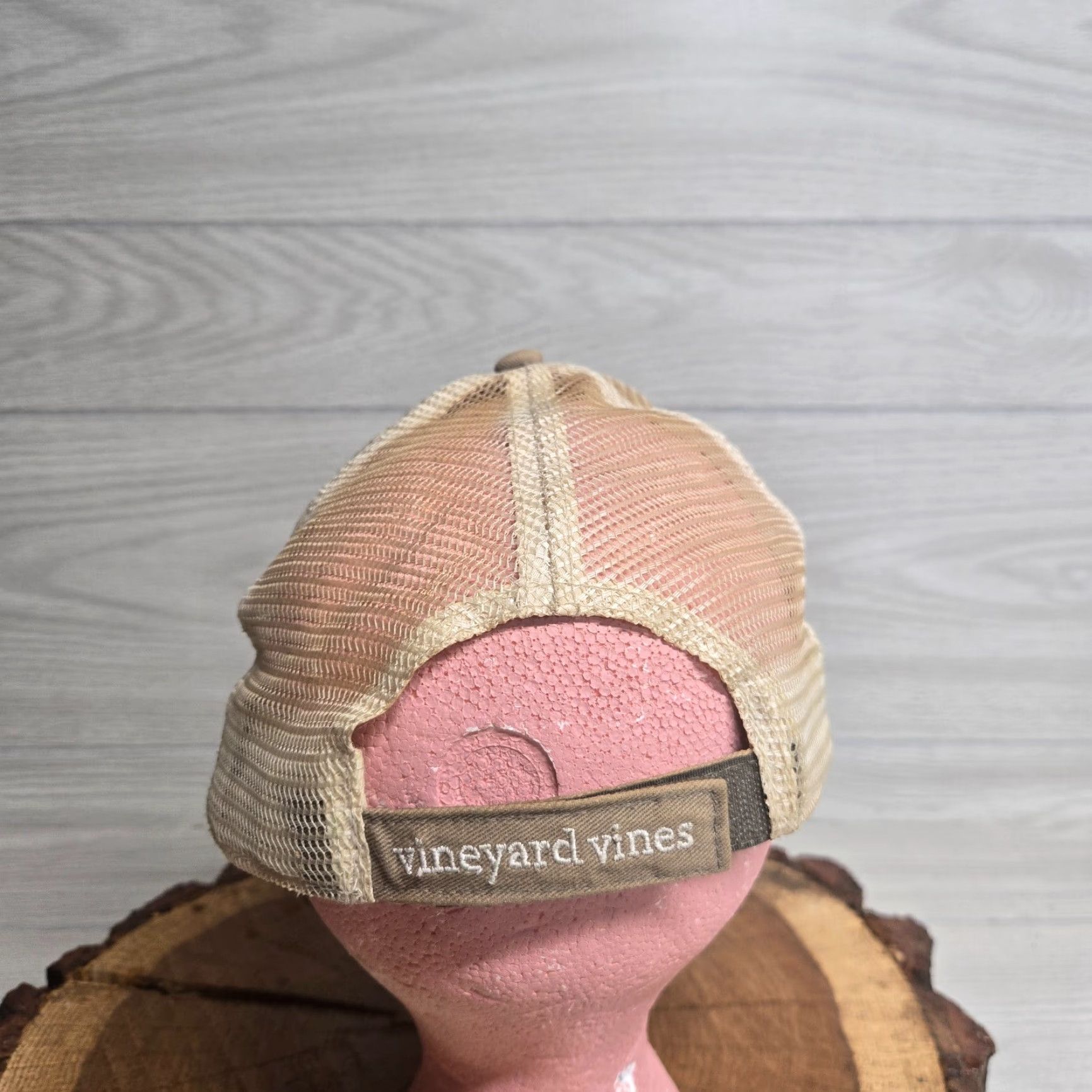 Vineyard Vines Vineyard Vines Hat Baseball Cap Adult One Size Brown Solid Adjustable Men Size ONE SIZE - 3 Thumbnail