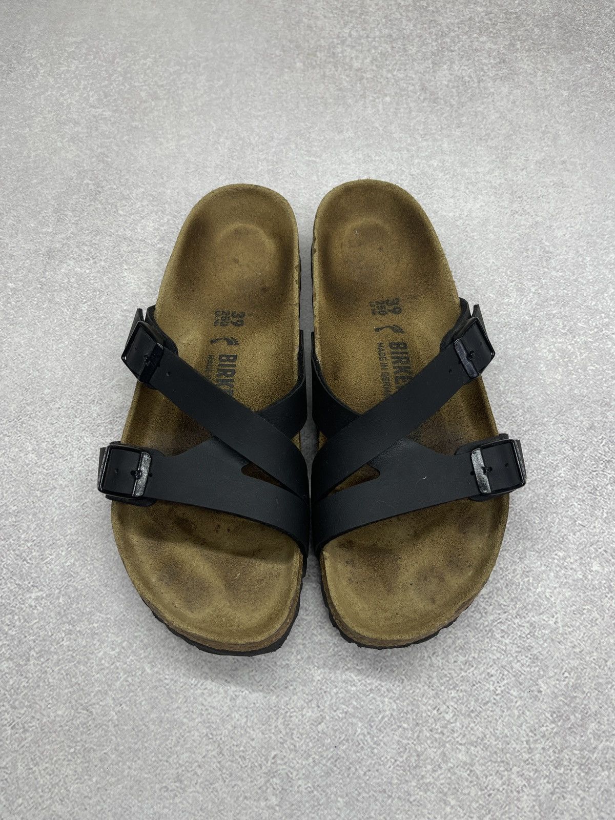 Birkenstock Women Birkenstock Yao Mules Sandals Black Size US 8 / IT 38 - 3 Thumbnail