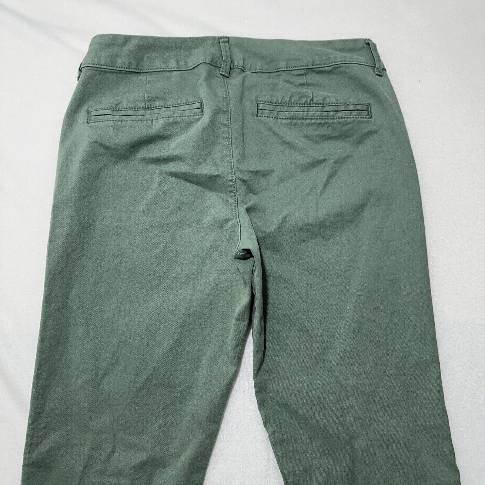 Old Navy Old Navy Pixie Pants 2 Regular Skinny Leg Green 26" Inseam Size 26" / US 2 / IT 38 - 8 Thumbnail