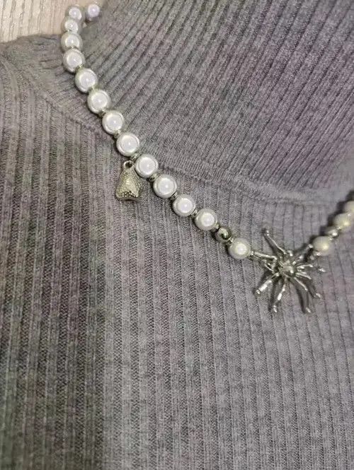 VIBE Spider Punk Necklace Chain Choker Size ONE SIZE - 3 Thumbnail