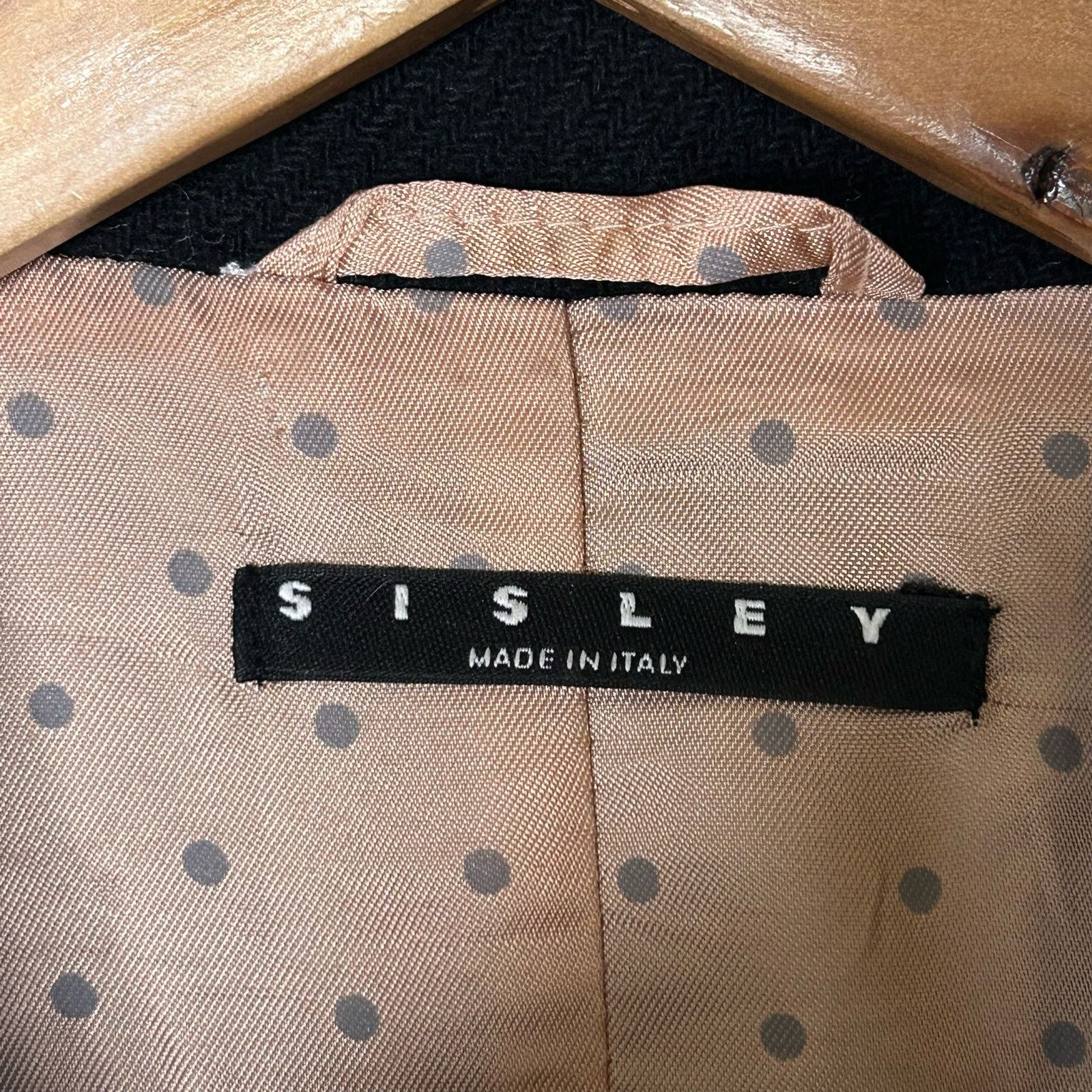 Sisley Sisley Coat Made in Italy Wool Blend Trench Lined Sz 42/US 6 Size M / US 6-8 / IT 42-44 - 8 Thumbnail