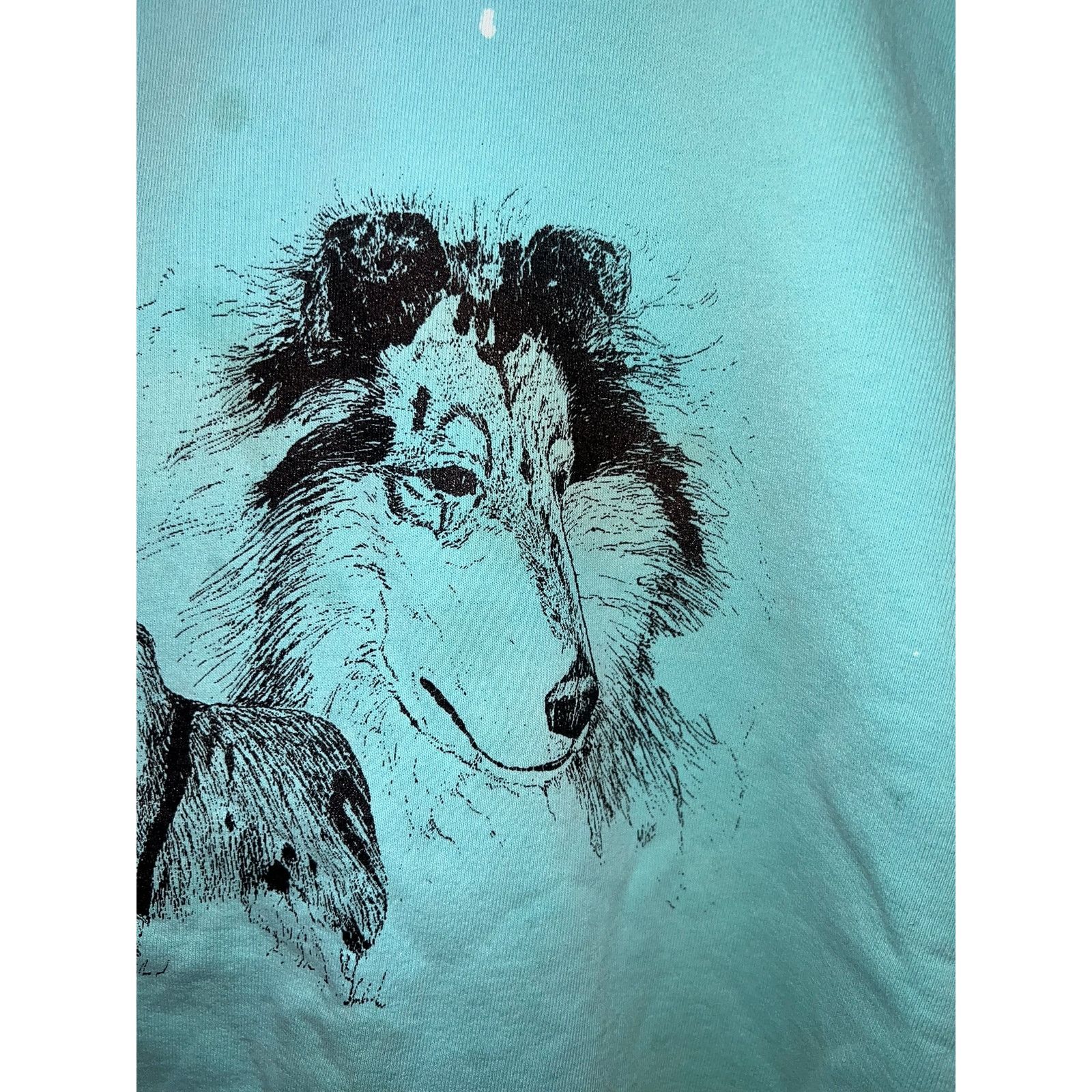 Vintage Vintage Shetland Sheepdog Sweatshirt Crewneck Dog Art 90s L Size US L / EU 52-54 / 3 - 4 Thumbnail