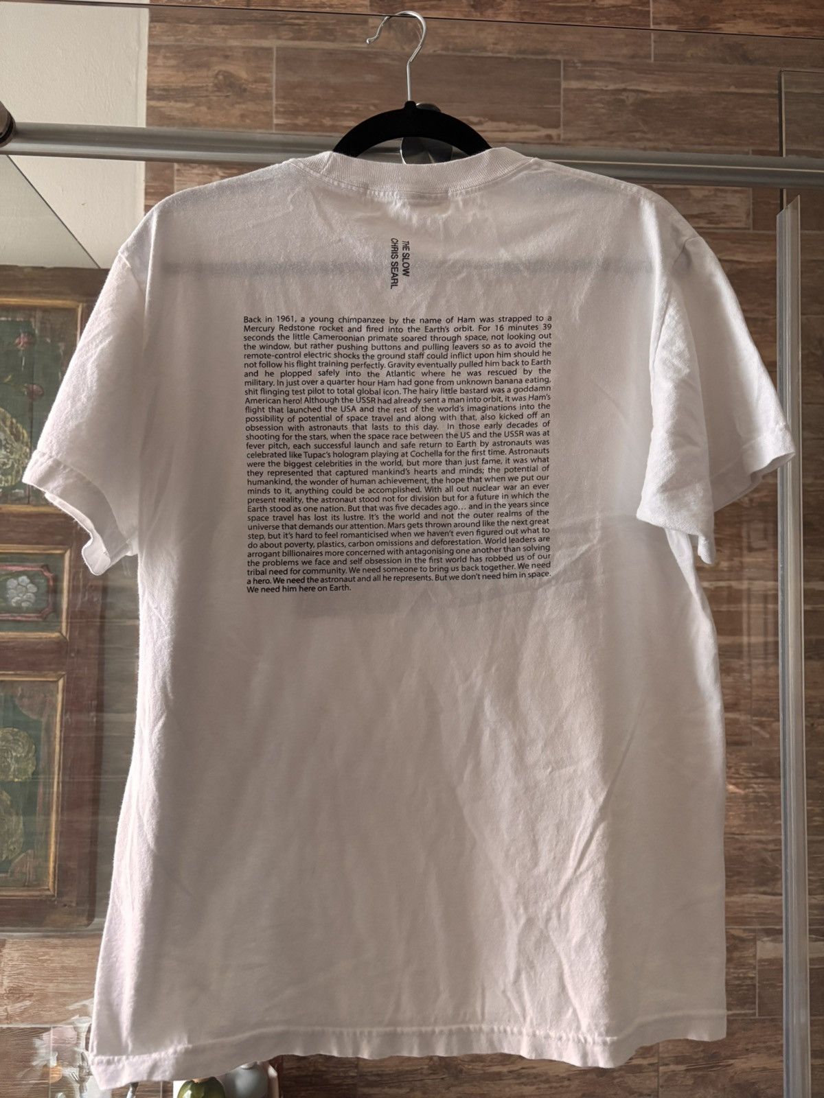 Japanese Brand The Slow Permanent Japanese Chris Searls Tshirt Size US M / EU 48-50 / 2 - 3 Thumbnail
