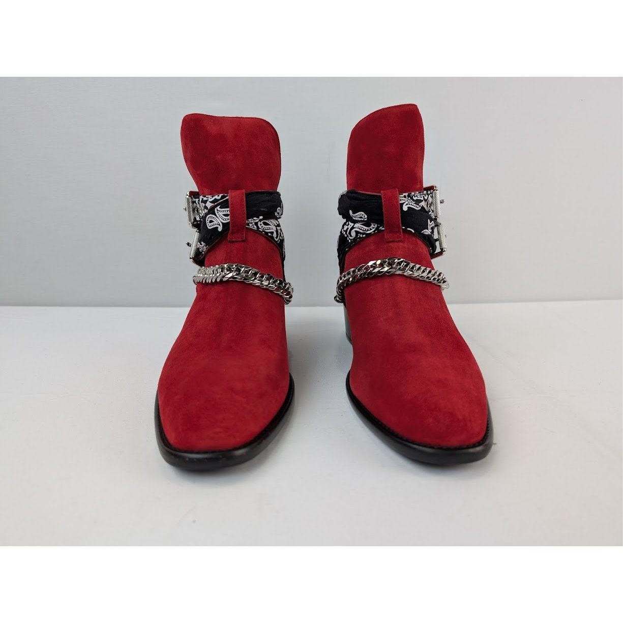 Amiri o1rshd1 Q:2 / Bandana Boots in Merlot Size US 9 / EU 42 - 8 Thumbnail