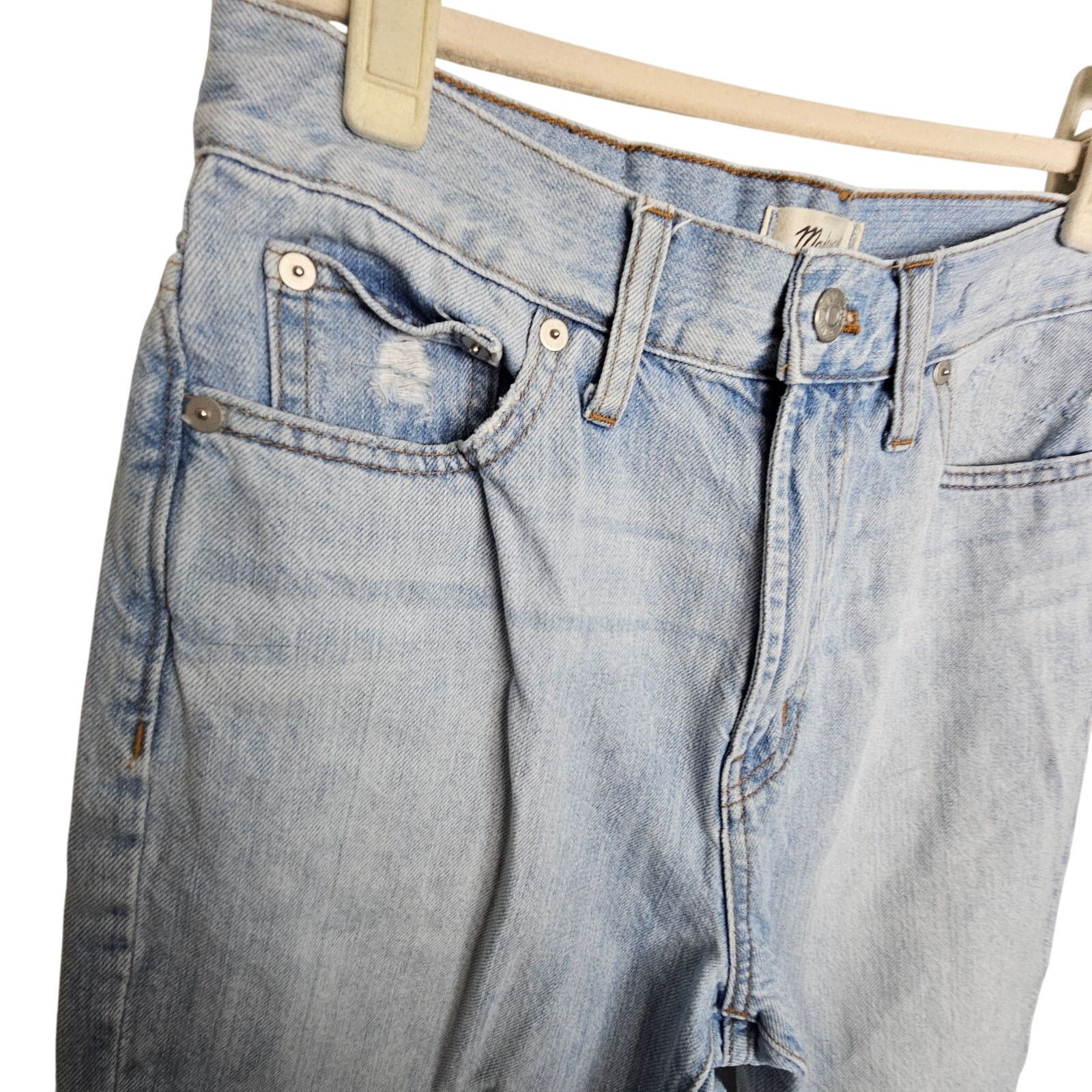 Madewell Madewell Womens The Perfect Summer Jeans 27 High Rise Preppy Size 27" / US 4 / IT 40 - 4 Thumbnail