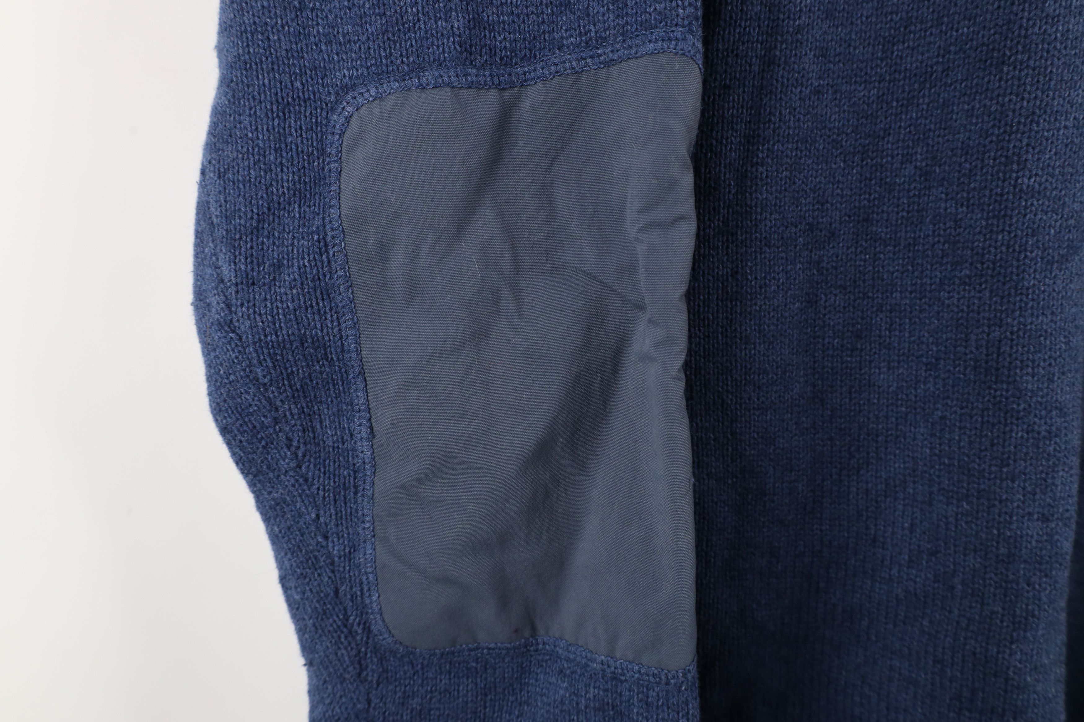 Duluth Trading Company × Vintage Duluth Trading Co Blend Knit Half Zip Commando Sweater Blue Size US L / EU 52-54 / 3 - 5 Thumbnail
