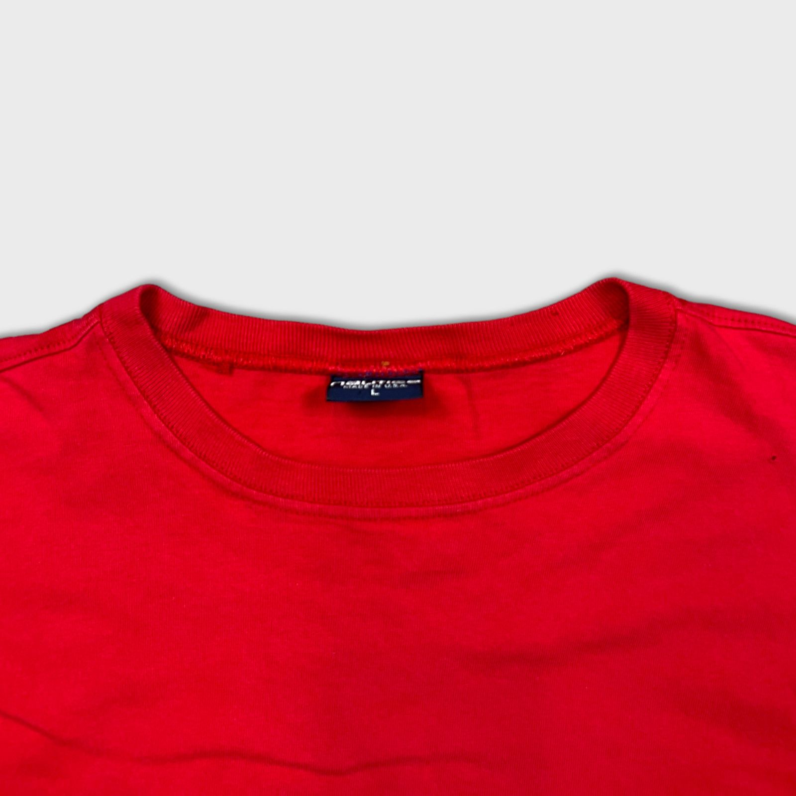 Nautica × Vintage VTG 90s Nautica T Shirt USA Casual Short Sleeve Pocket Tee Size US L / EU 52-54 / 3 - 2 Thumbnail