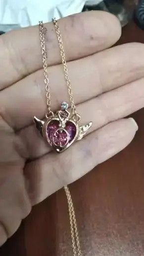 Other Crystal Wing Heart Chocker Necklace Size ONE SIZE - 3 Thumbnail