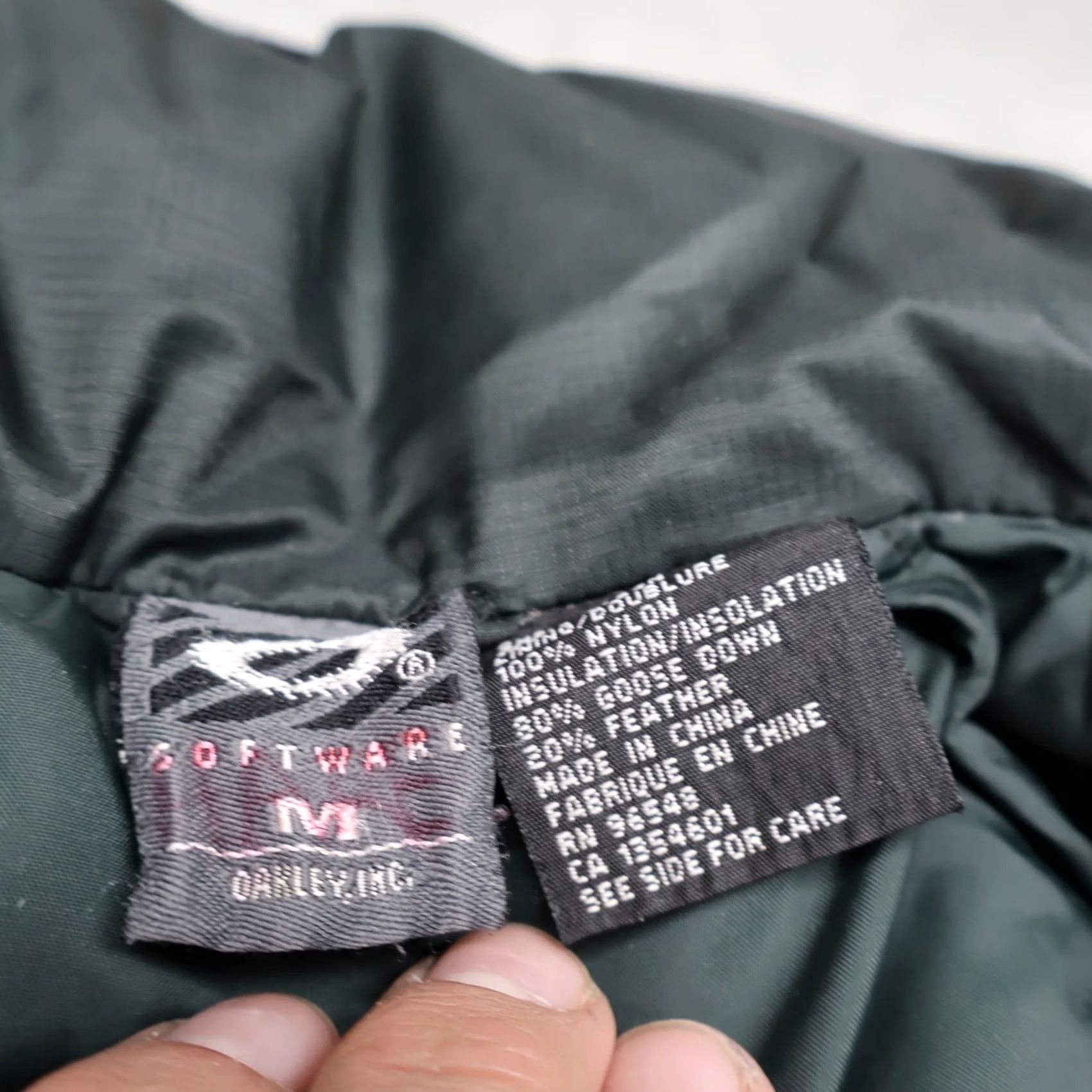 Oakley Oakley Puffer Jacket Mens Medium Green Full Zip Down Insulated Thick Wind Rain Size US M / EU 48-50 / 2 - 7 Thumbnail