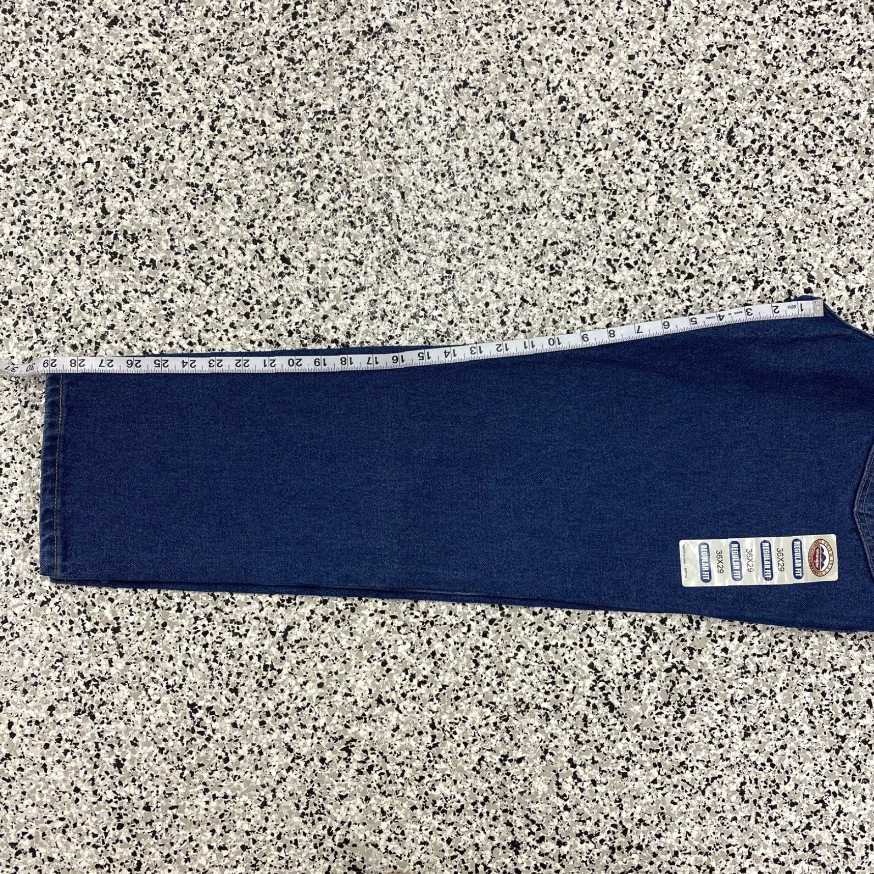 Wrangler Wrangler Blue Ridge Jeans Mens 34 Regular Fit Blue Denim NWT Vintage Cowboy Stars USA 5-Pocket Size US 34 / EU 50 - 5 Thumbnail