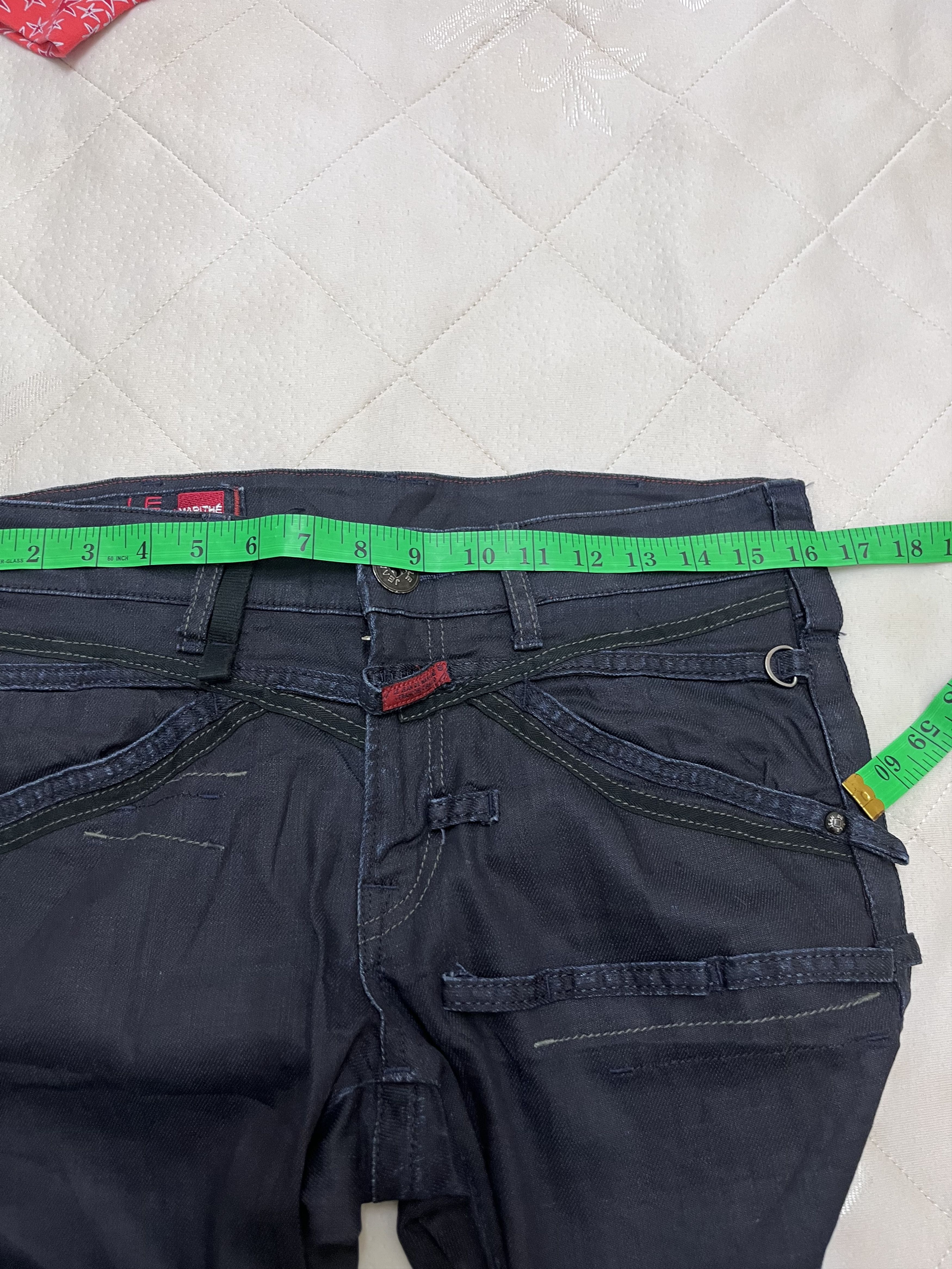 Marithe + Francois Girbaud Marithe Francois Waxed Bondage Denim Size US 32 / EU 48 - 18 Thumbnail