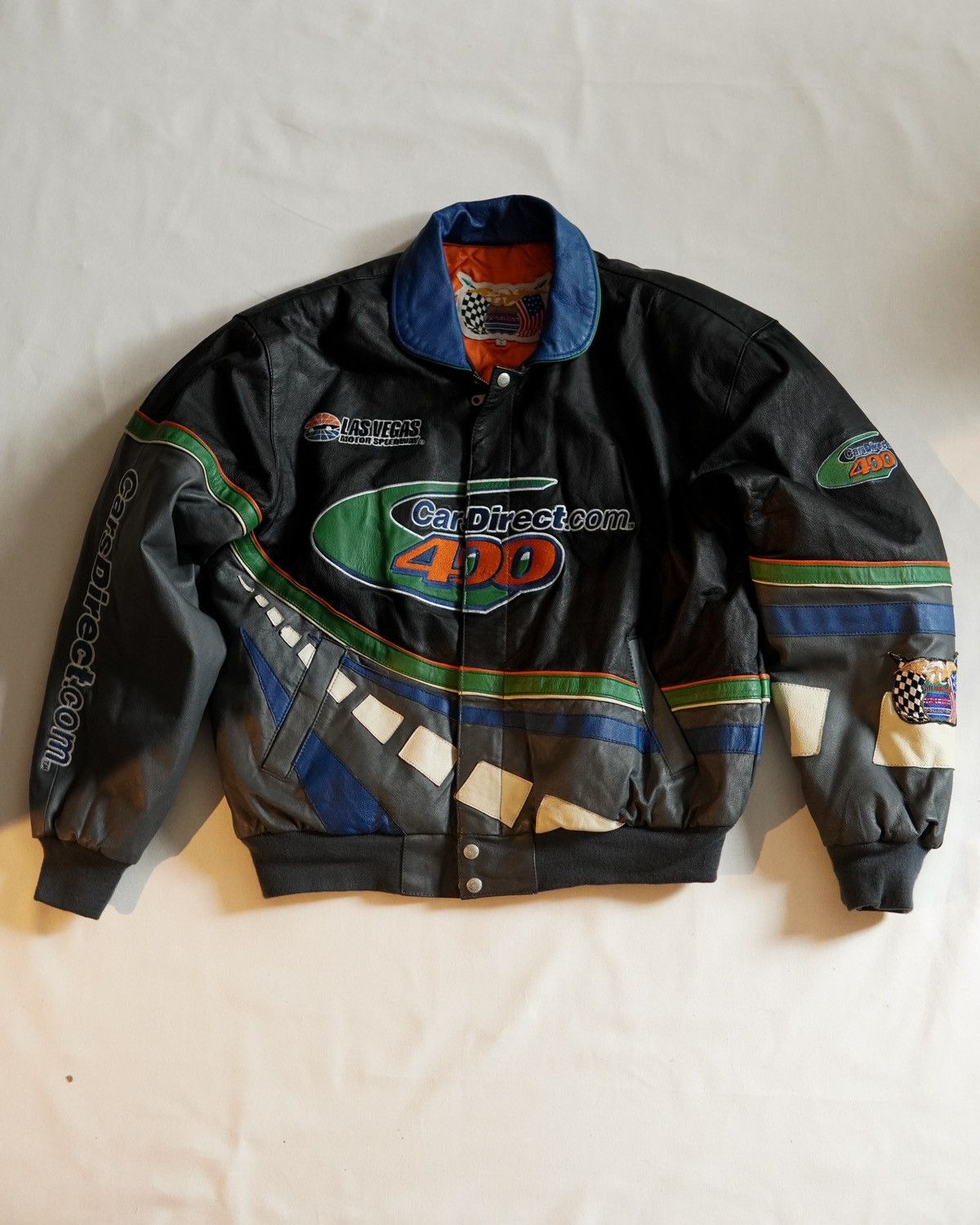 Jeff Hamilton Jeff Hamilton CarsDirect 400 leather jacket Size US L / EU 52-54 / 3 - 1 Thumbnail