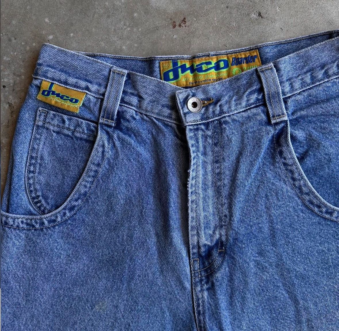 JNCO Vintage 90s JNCO Boarder 2199 Collection, Blue Wash Size US 29 - 4 Thumbnail