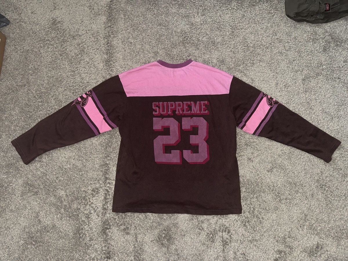Supreme Supreme Bumblebee L/S Football Top Size US L / EU 52-54 / 3 - 5 Thumbnail