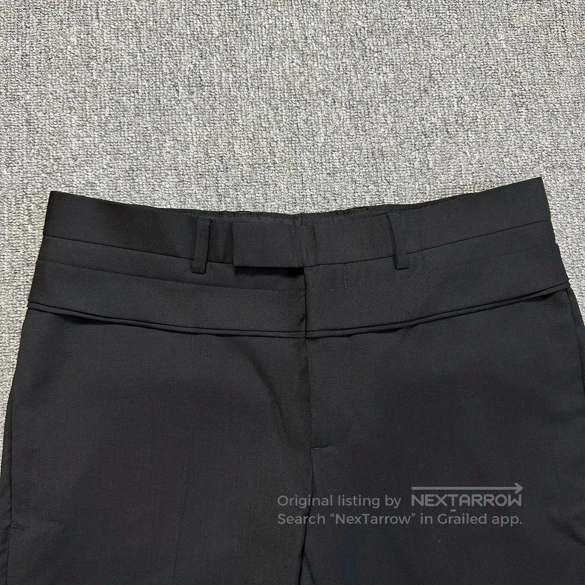 Dior Dior Double Layer Wool Pants for Runway. Size US 26 / EU 42 - 2 Thumbnail