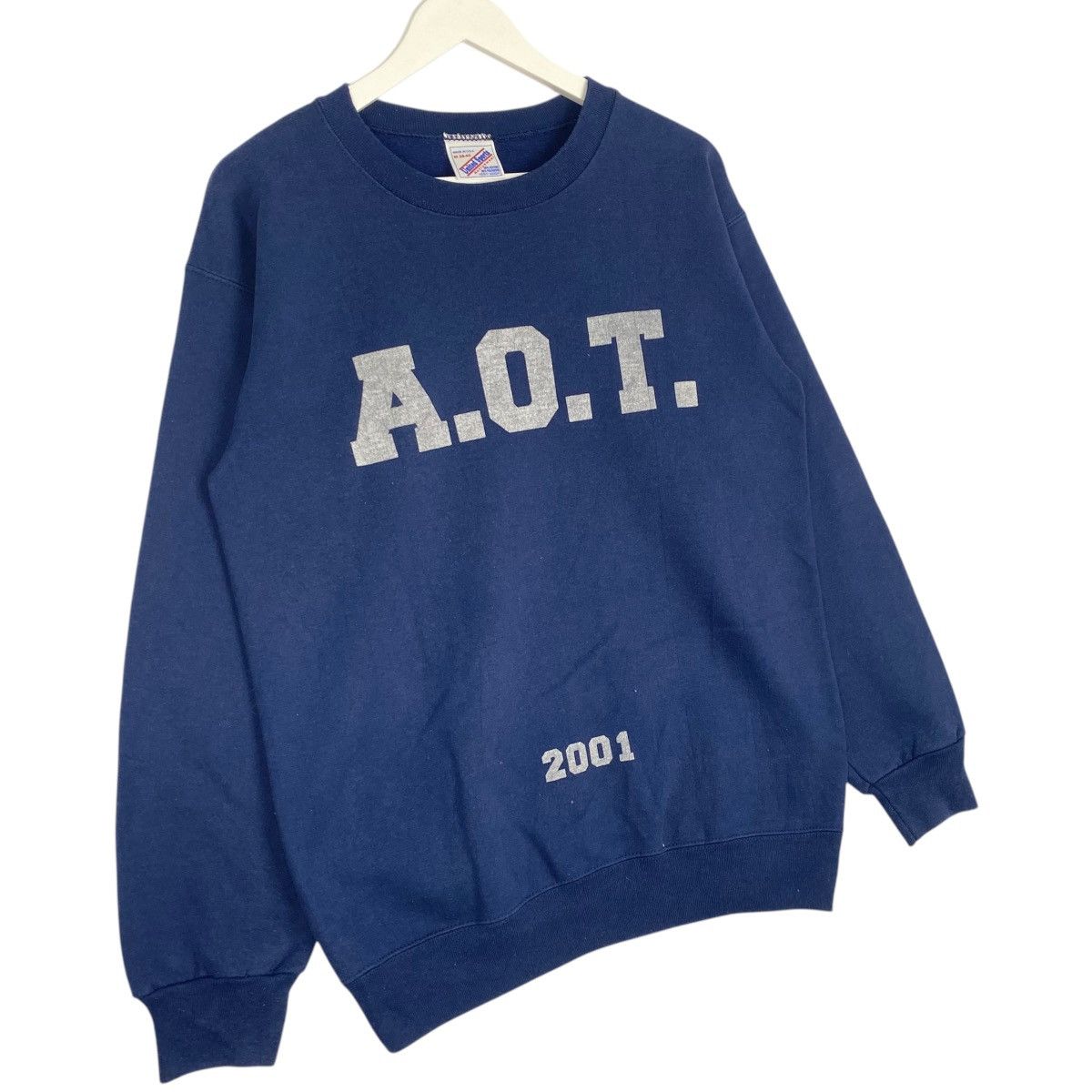 Vintage Vintage United Sport Crewneck Sweatshirt Navy Blue Size M Size US M / EU 48-50 / 2 - 3 Thumbnail