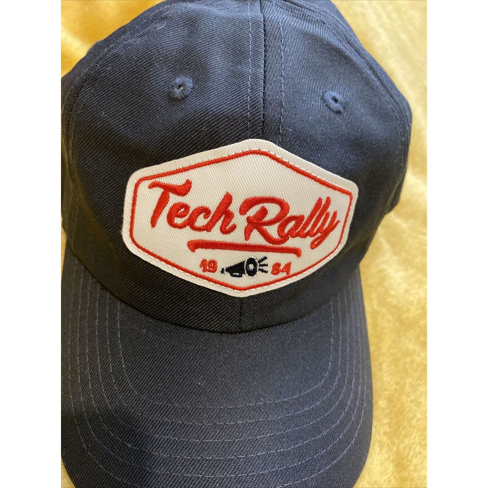 Other Tech Rally 1984 Baseball Cap Buckle Strap Dell Intel OSFM Size ONE SIZE - 2 Thumbnail