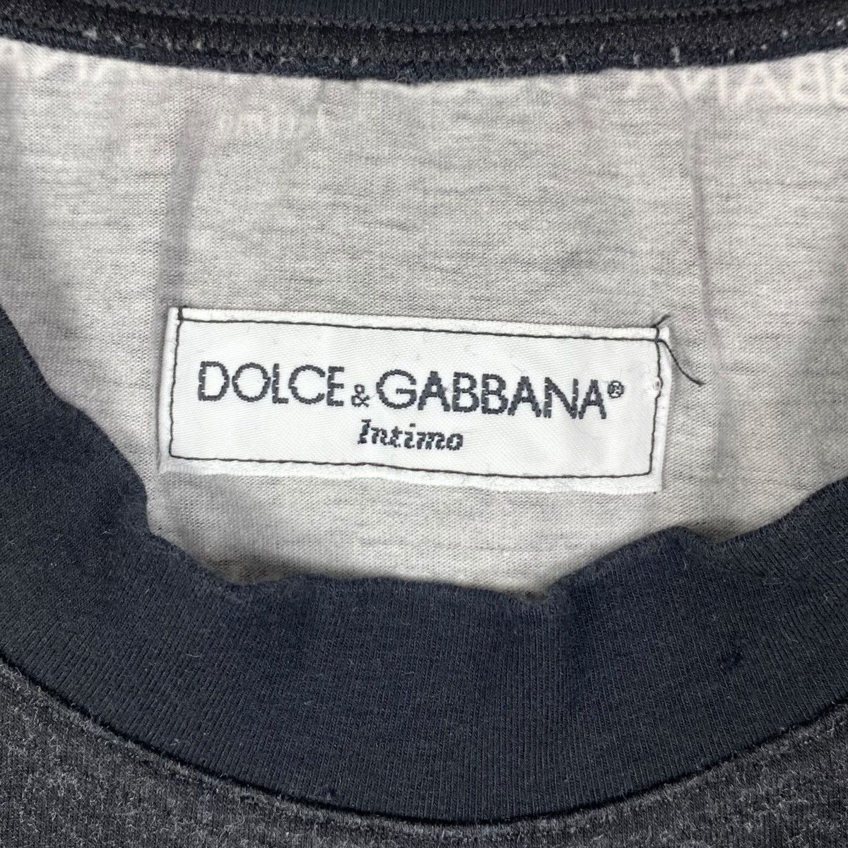 Dolce & Gabbana Vintage D&G Intimo Stripes Ovp Logo T-Shirt Size US XXL / EU 58 / 5 - 5 Thumbnail