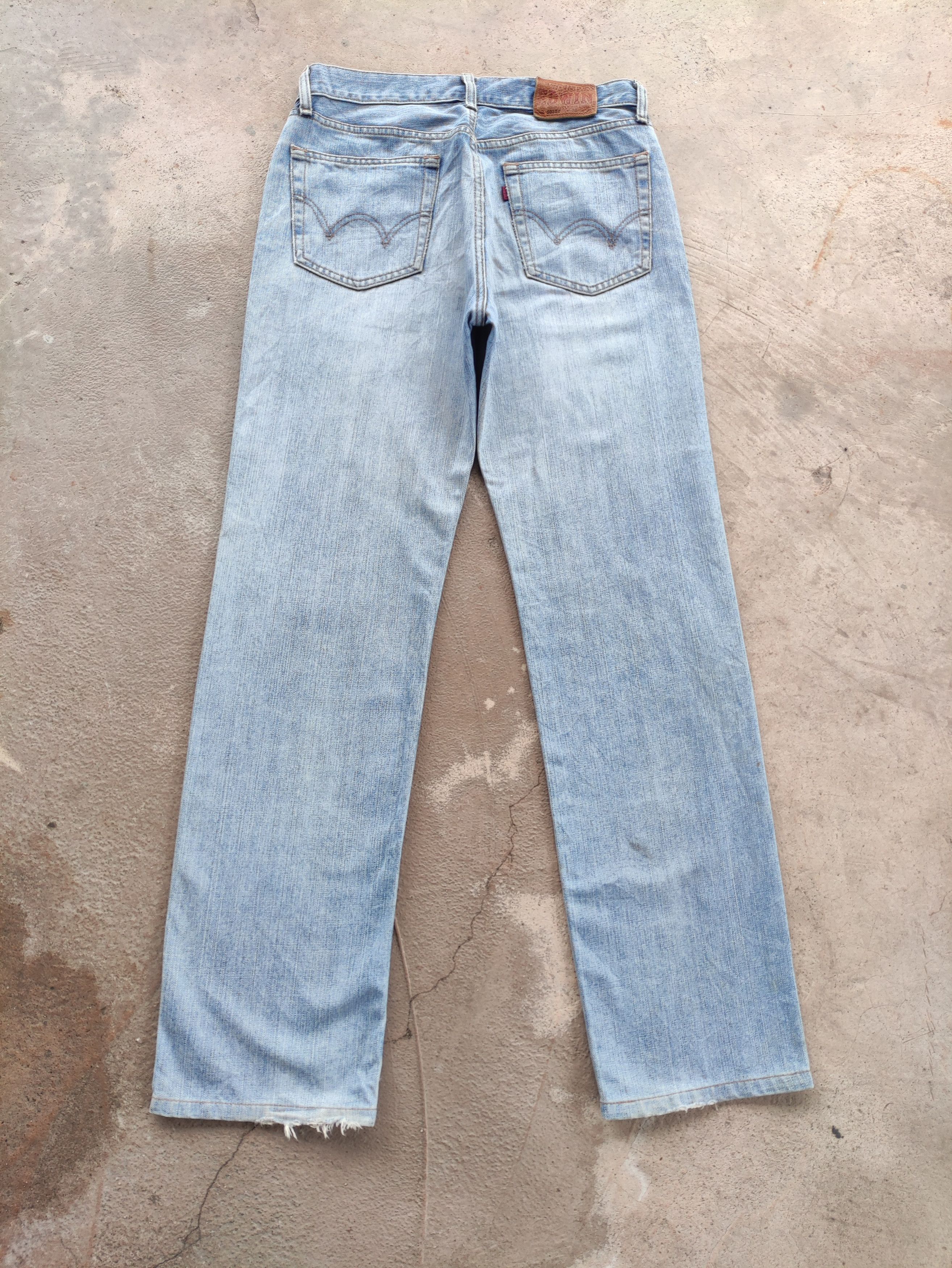 Edwin Vintage Edwin 503 Japan Jean Distressed Faded Denim Size US 32 / EU 48 - 9 Thumbnail