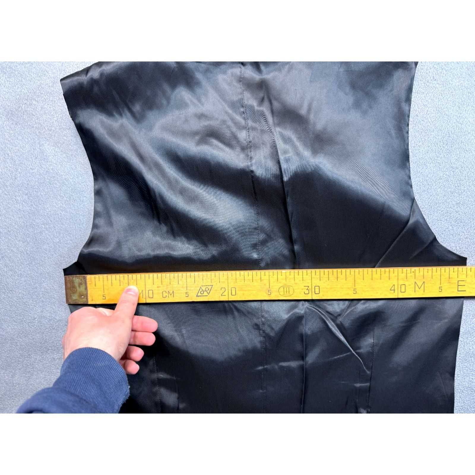 NEXT NEXT Wool Gray Vest Waistcoat Mens 38L Suit Vest 3 Piece Regular Size 38 Gray Wool Size US XXS / EU 40 - 2 Thumbnail