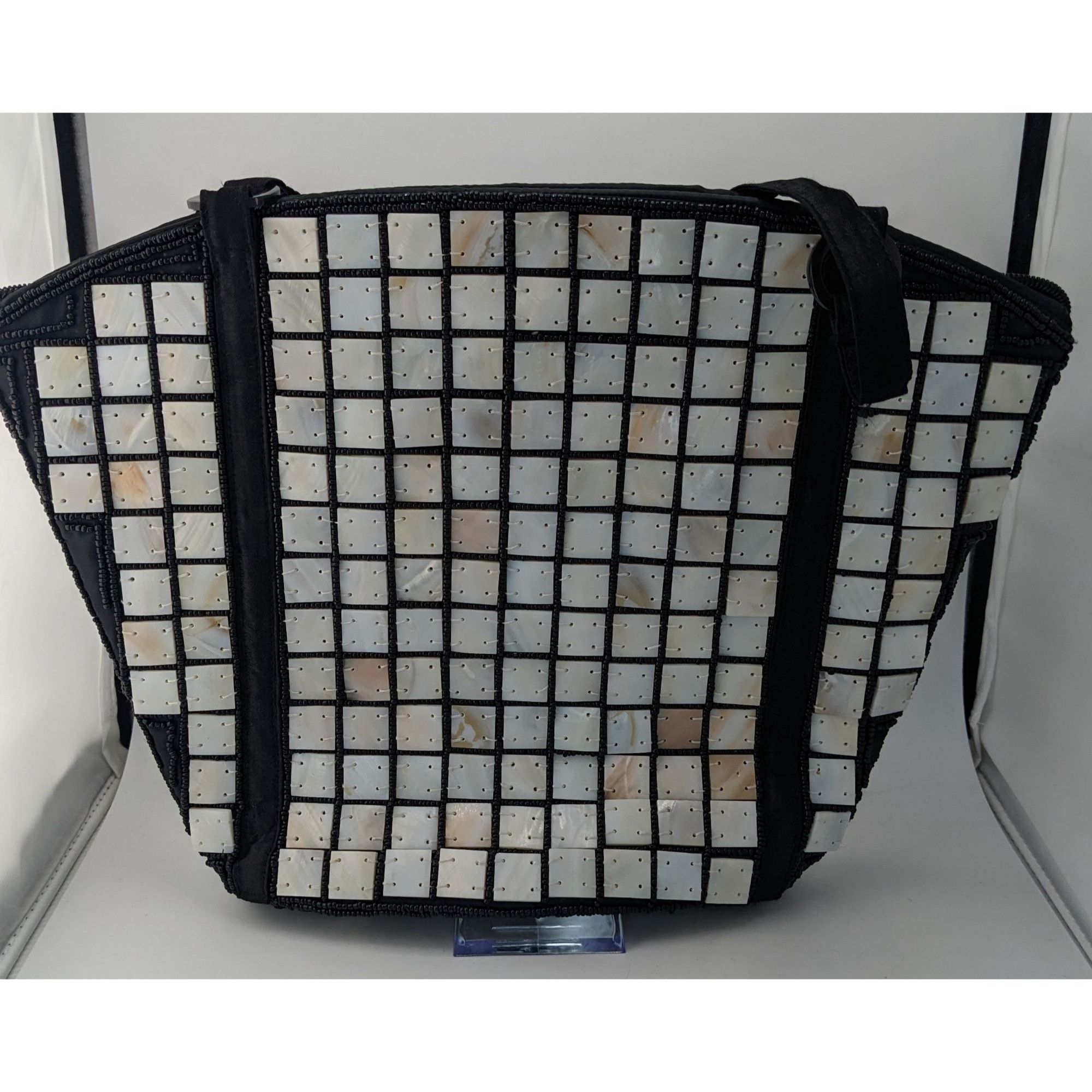 Other Sea Cove Beach To City Tote Bag With Mother-Of-Pearl Tile De Size ONE SIZE - 6 Thumbnail