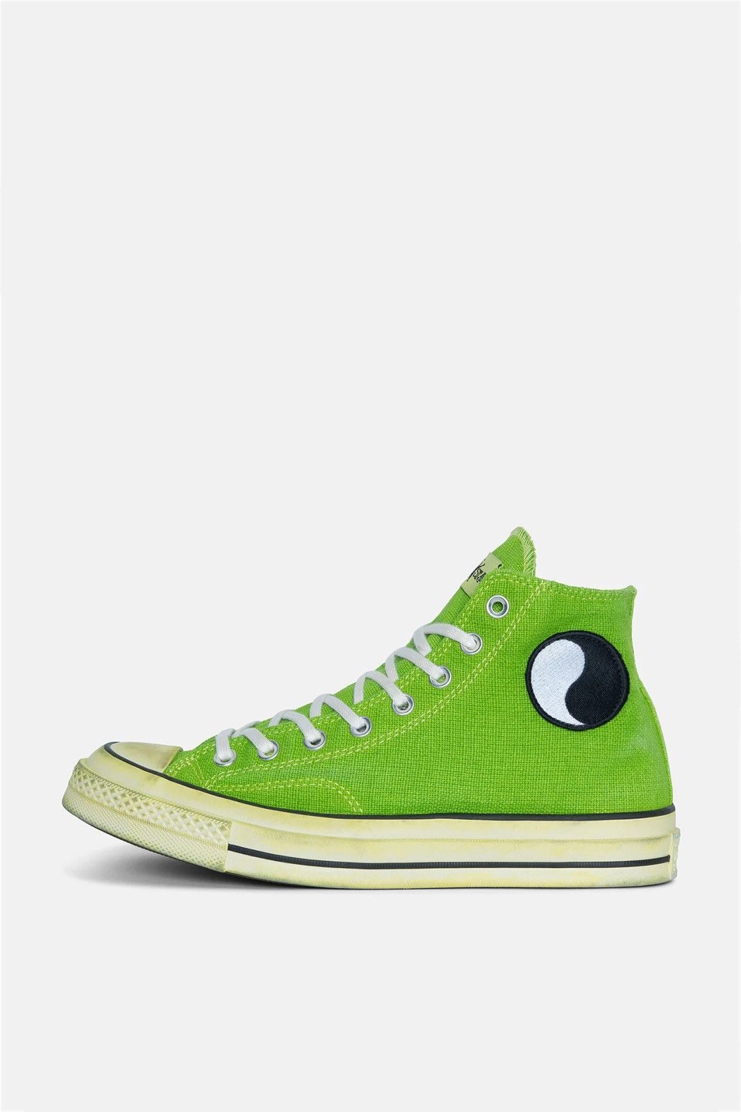 image of Ol Stüssy Converse Chuck 70´s Hi Lozard Green Shoes, Men's (Size 9)