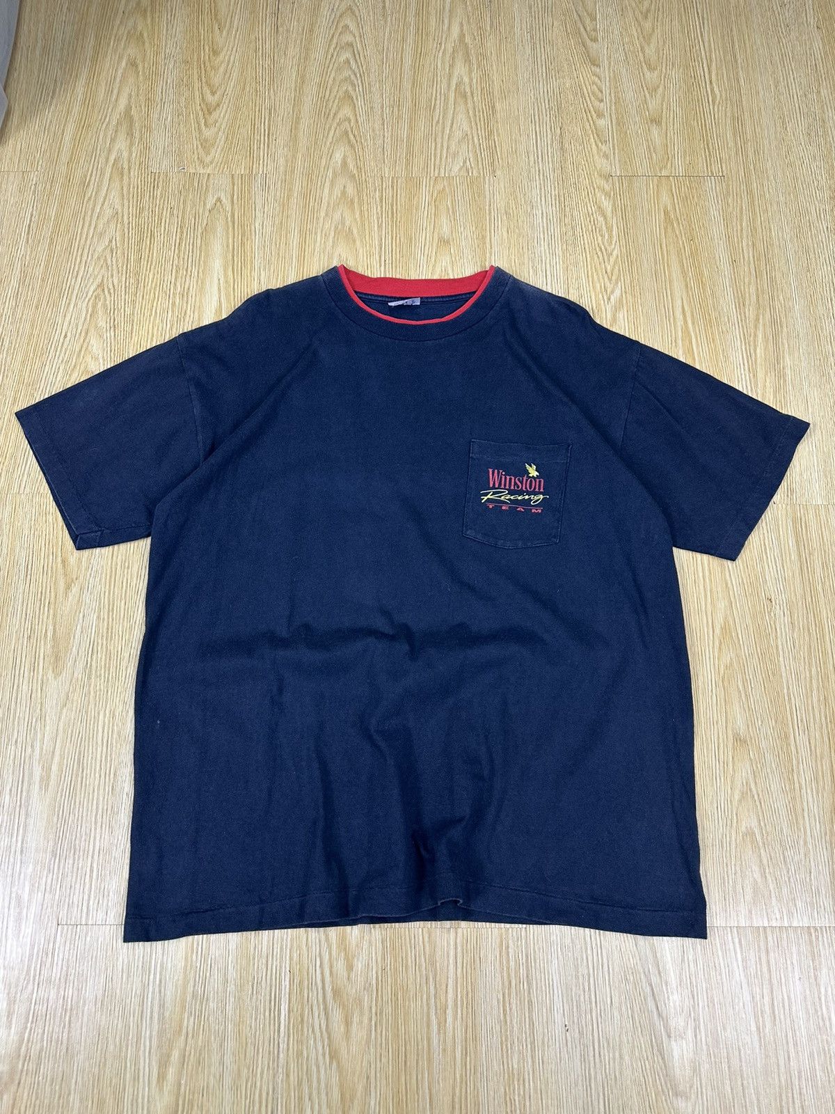 80s Vintage Winston Racing Team TShirt A897