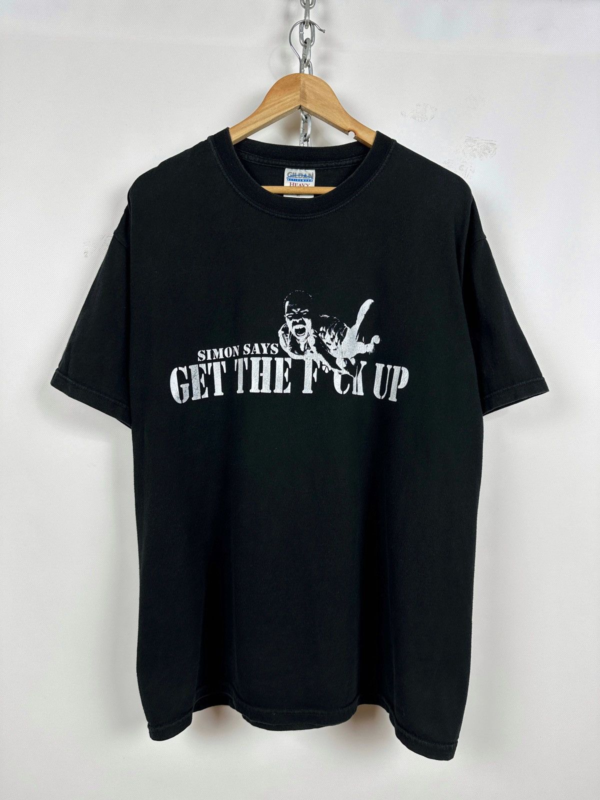 Band Tees 1999 Vintage Pharoahe Monch Simons Says Rap T-Shirt Size US XL / EU 56 / 4 - 2 Thumbnail