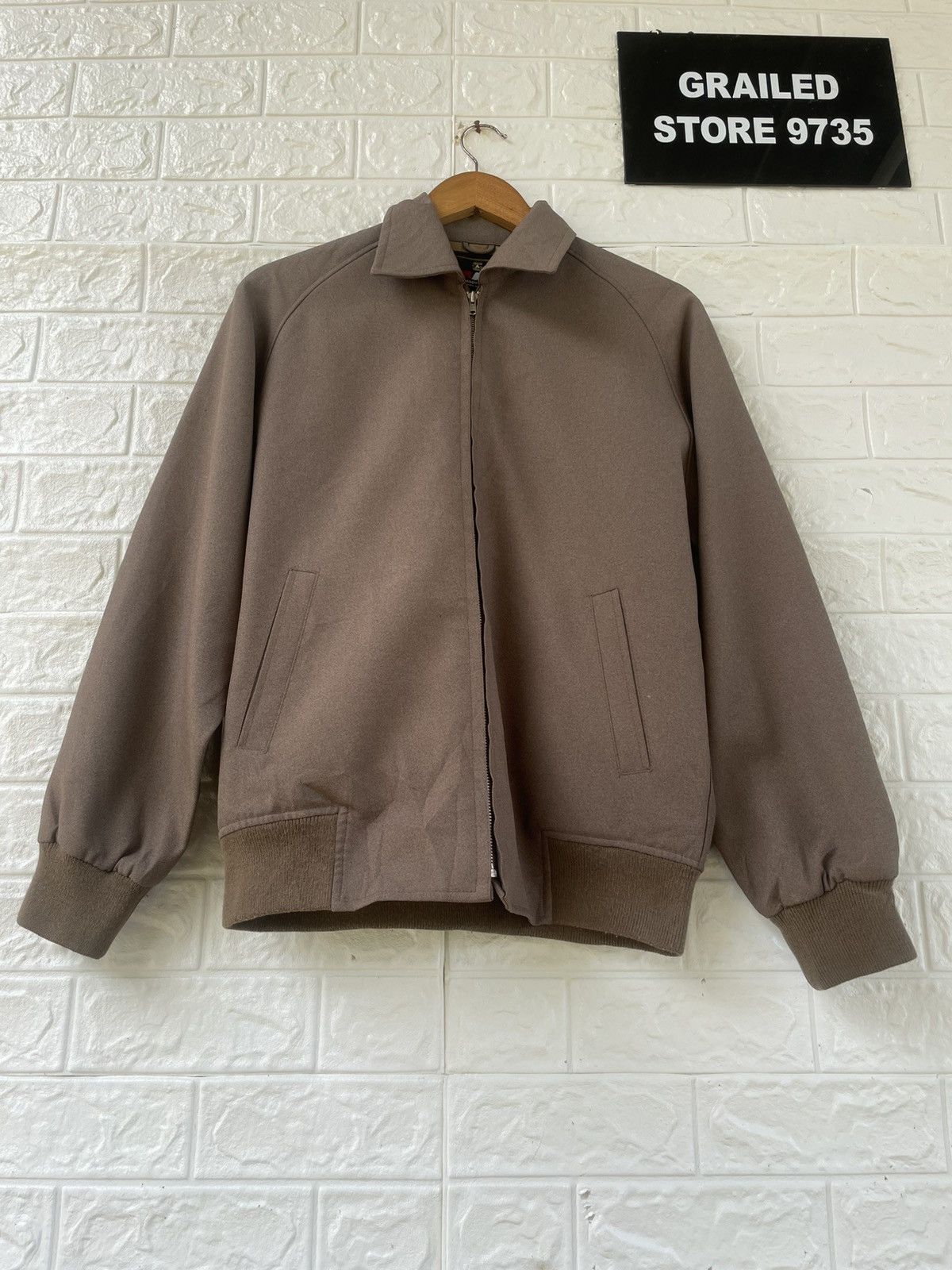Japanese Brand × Vintage Vintage Man Dandy Wear Bomber Jacket Size US L / EU 52-54 / 3 - 1 Thumbnail