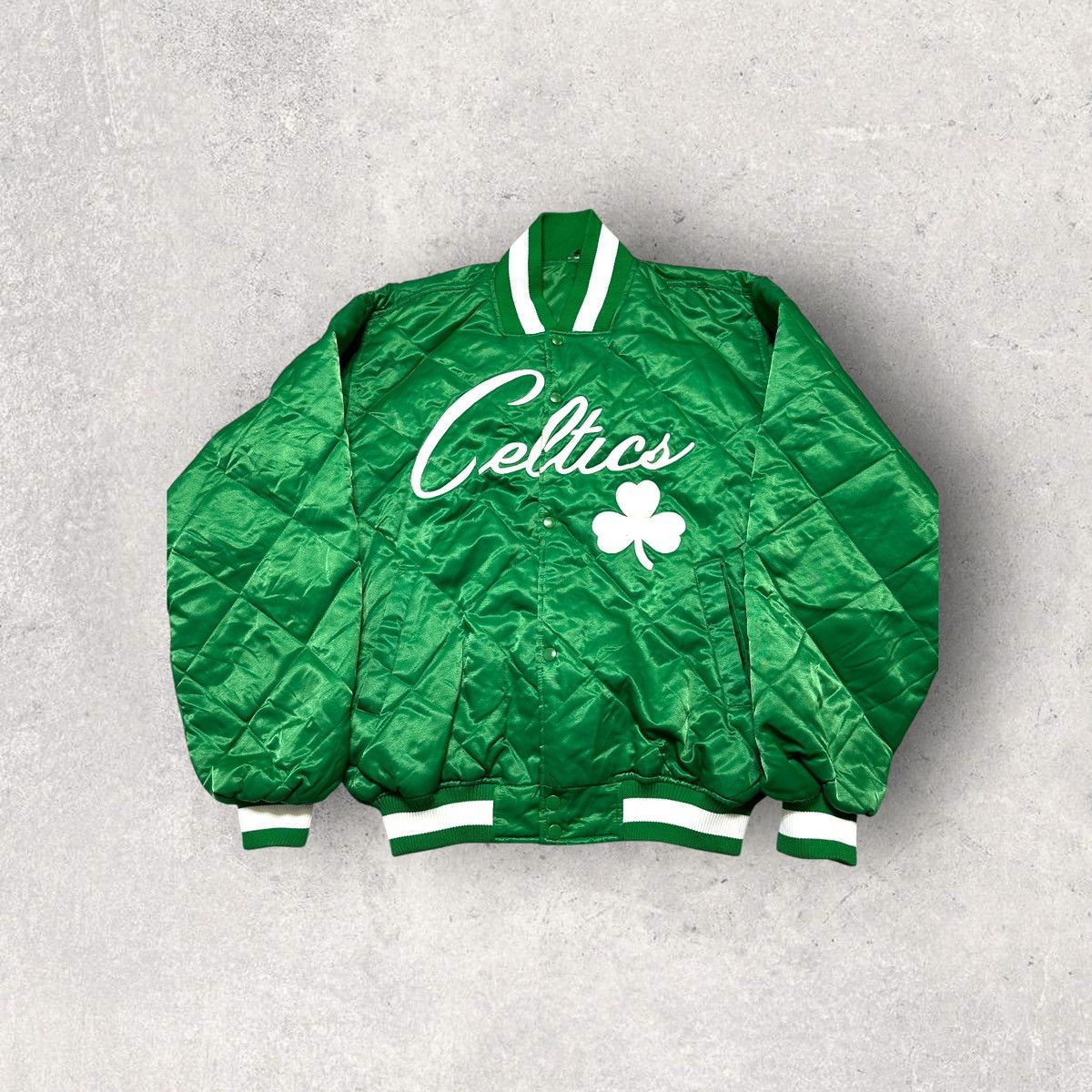 NBA Vintage Boston Celtics bomber jacket Size US XXL / EU 58 / 5 - 1 Thumbnail