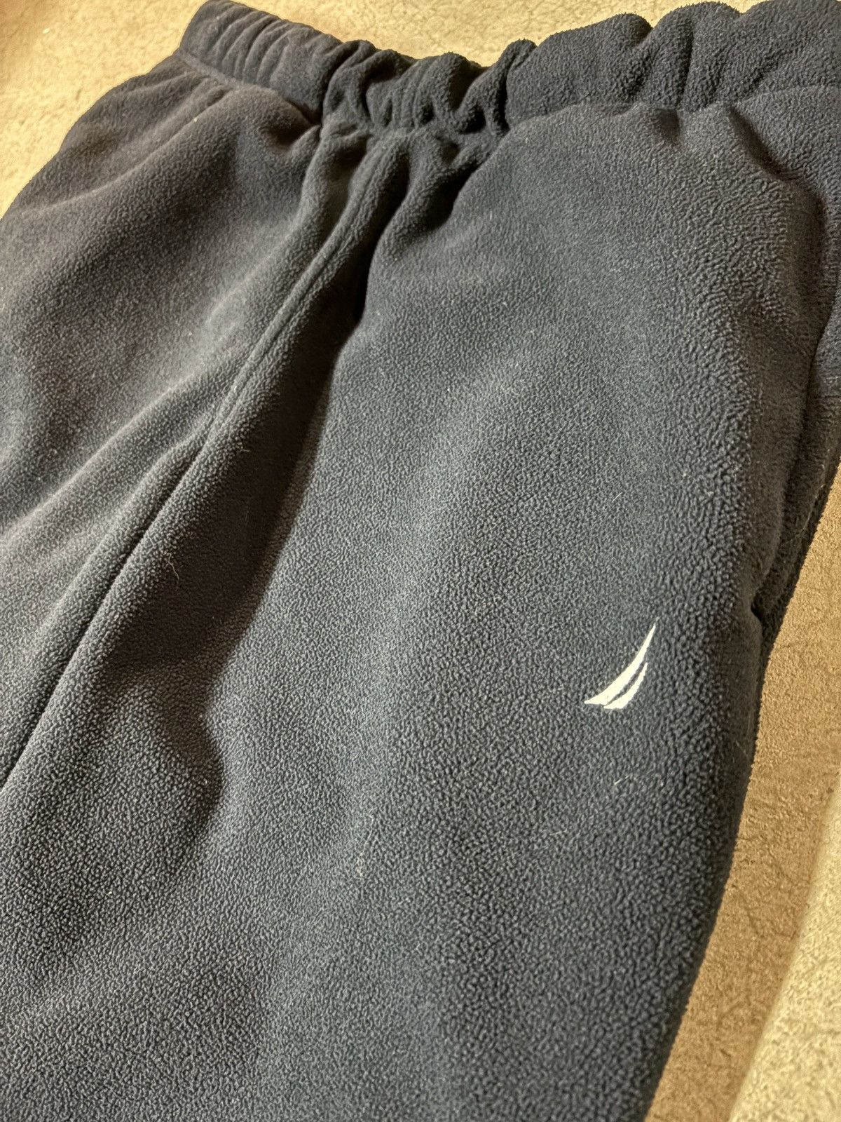 Nautica Vintage 00’s Nautica Fleece Pants Navy Size Small Size US 30 / EU 46 - 2 Thumbnail