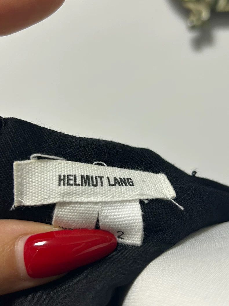 Helmut Lang HELMUT LANG size2 Layered cowhide slanted front dress Size M / US 6-8 / IT 42-44 - 7 Thumbnail