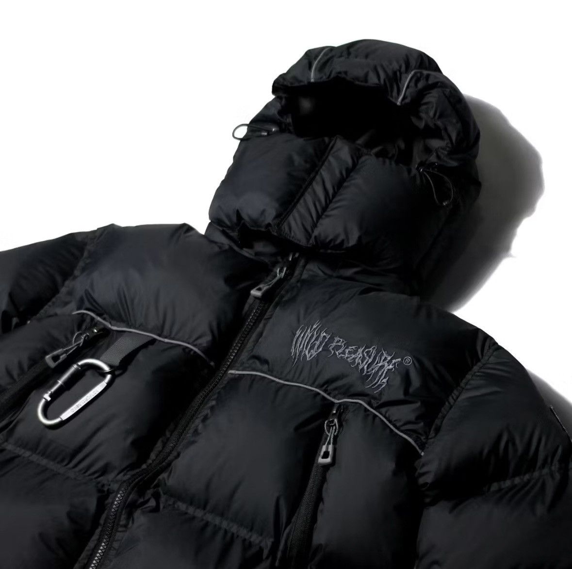 Other Wild puffer jacket gorpcore jacket puffer boxy black Size US L / EU 52-54 / 3 - 4 Thumbnail