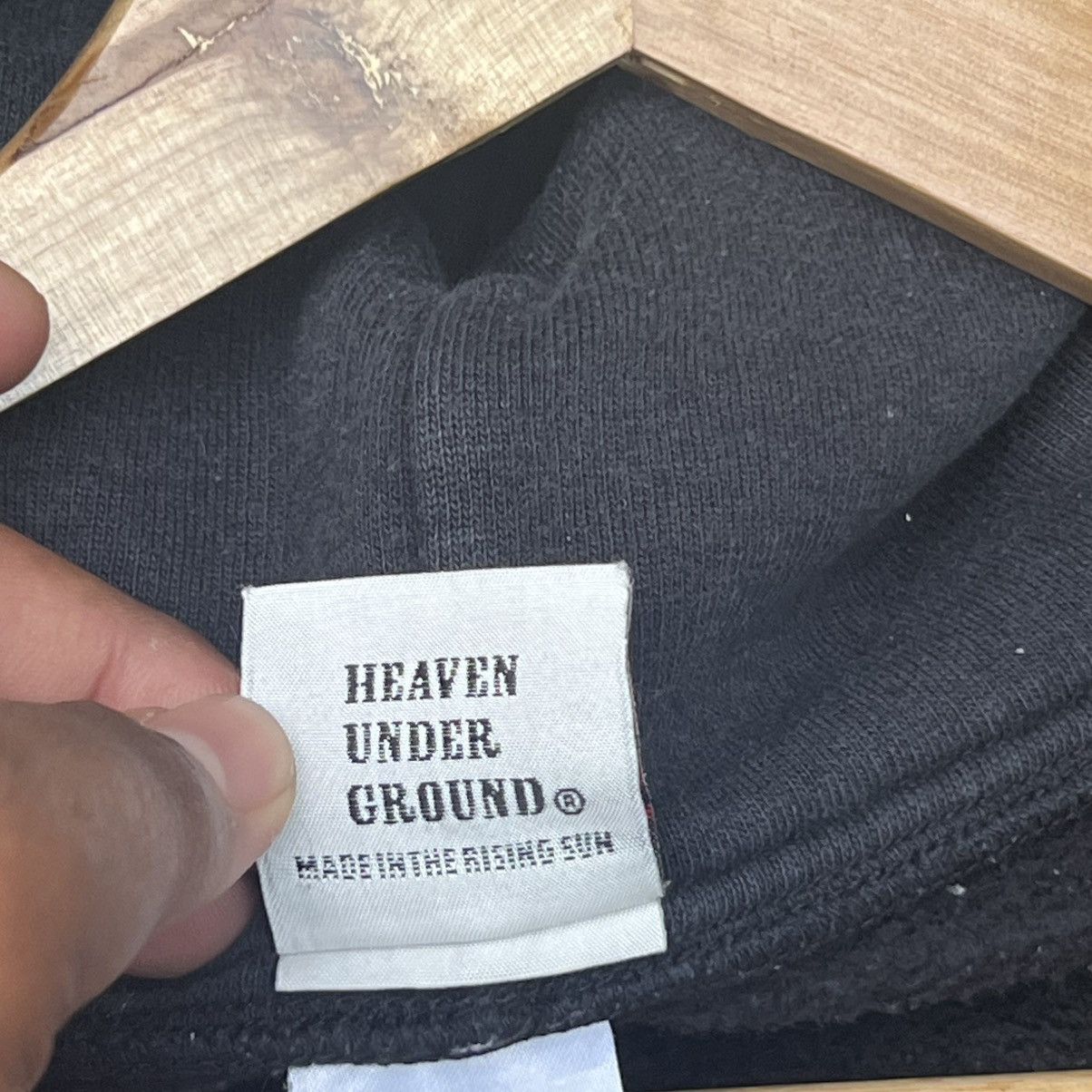 Japanese Brand “SKULL” HEAVEN UNDERGROUND ZIP UP HOODIE Size US M / EU 48-50 / 2 - 11 Thumbnail