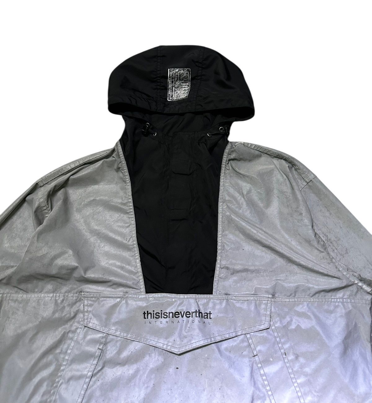 thisisneverthat Thisisneverthat anorak lightwash jacket hooded Size US L / EU 52-54 / 3 - 4 Thumbnail