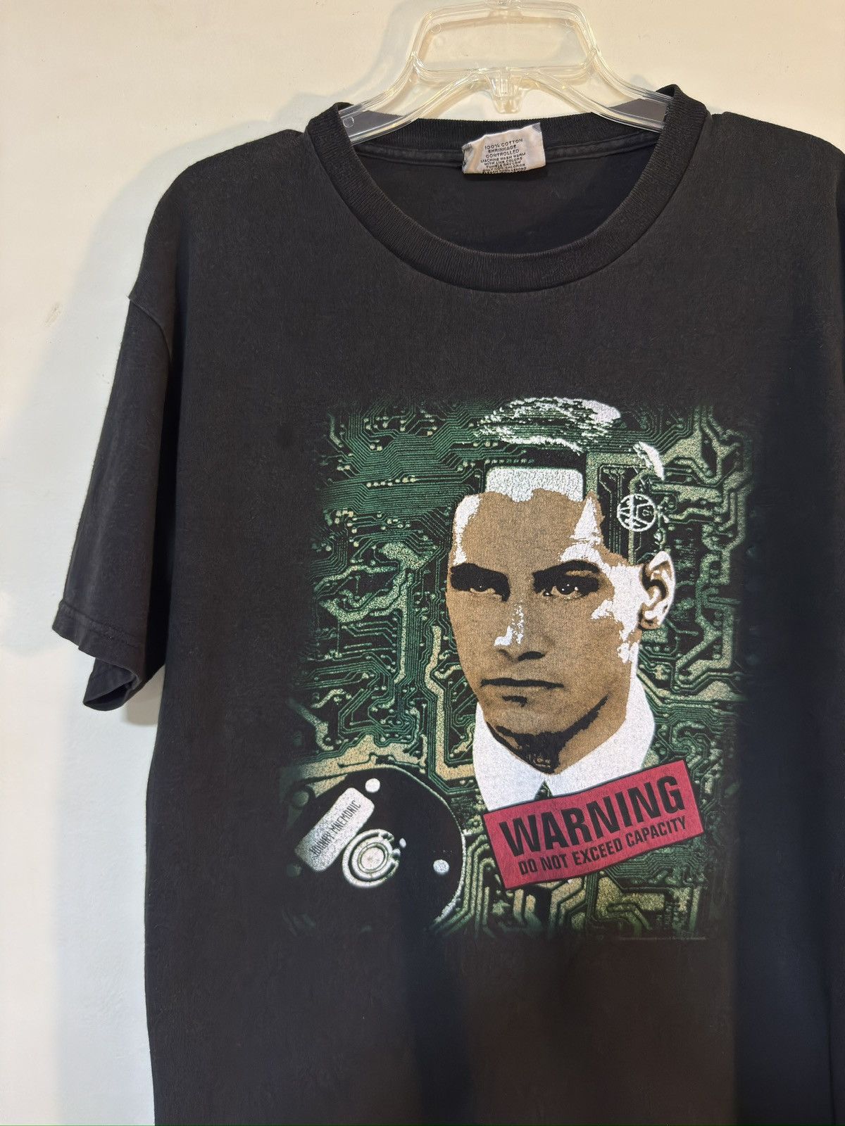 Vintage Vintage Johnny Mnemonic Movie 90s tee Size US L / EU 52-54 / 3 - 2 Thumbnail