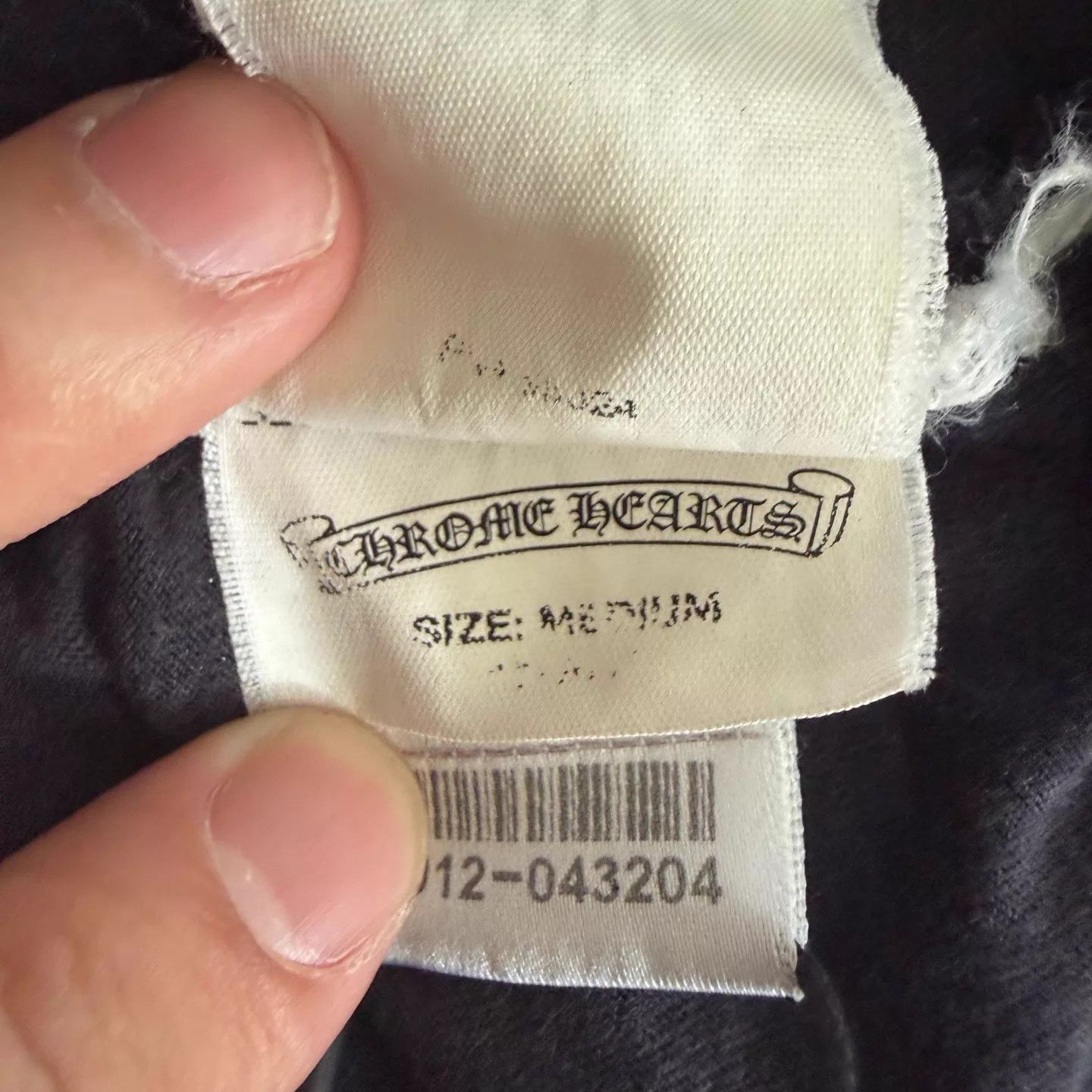 Chrome Hearts Chrome Hearts Black Scroll Tribal Crewneck Short Sleeve M Size US M / EU 48-50 / 2 - 5 Thumbnail
