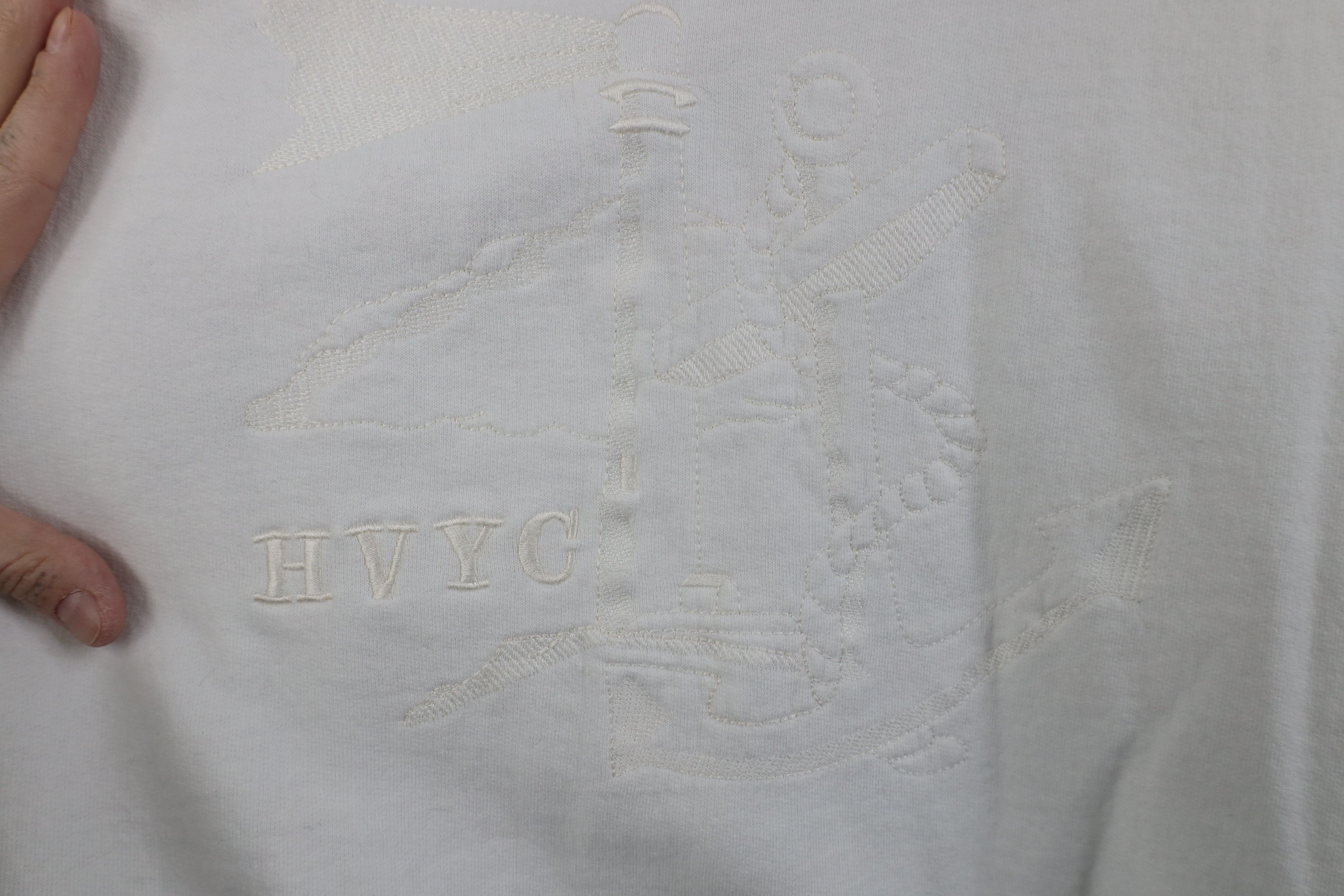 Vintage Vintage 90s View Yacht Club Ohio Crewneck Sweatshirt White Size US XXL / EU 58 / 5 - 6 Thumbnail